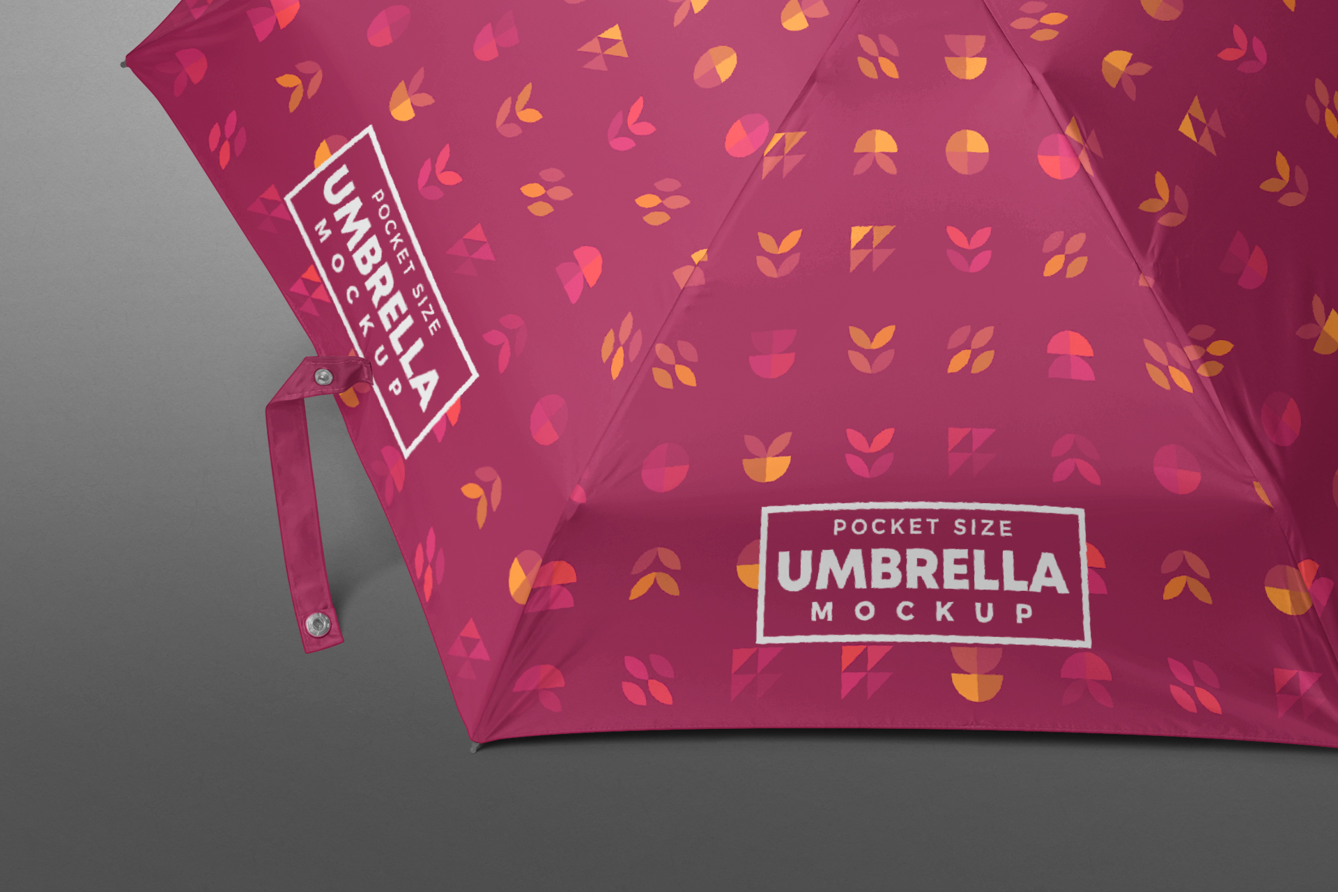 high-resolution umbrella mockup