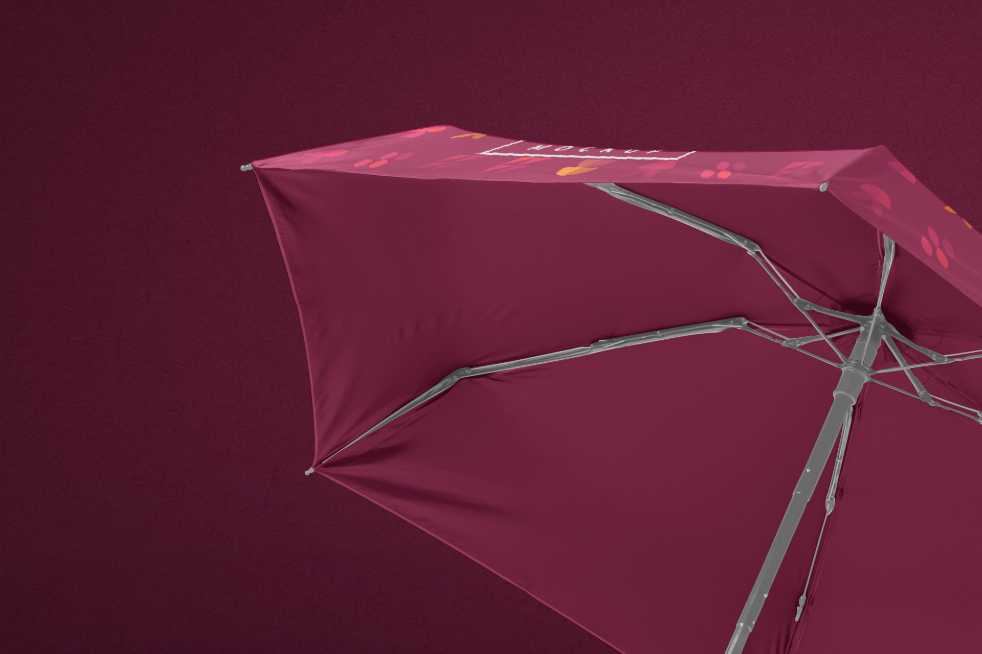 high-resolution umbrella mockup