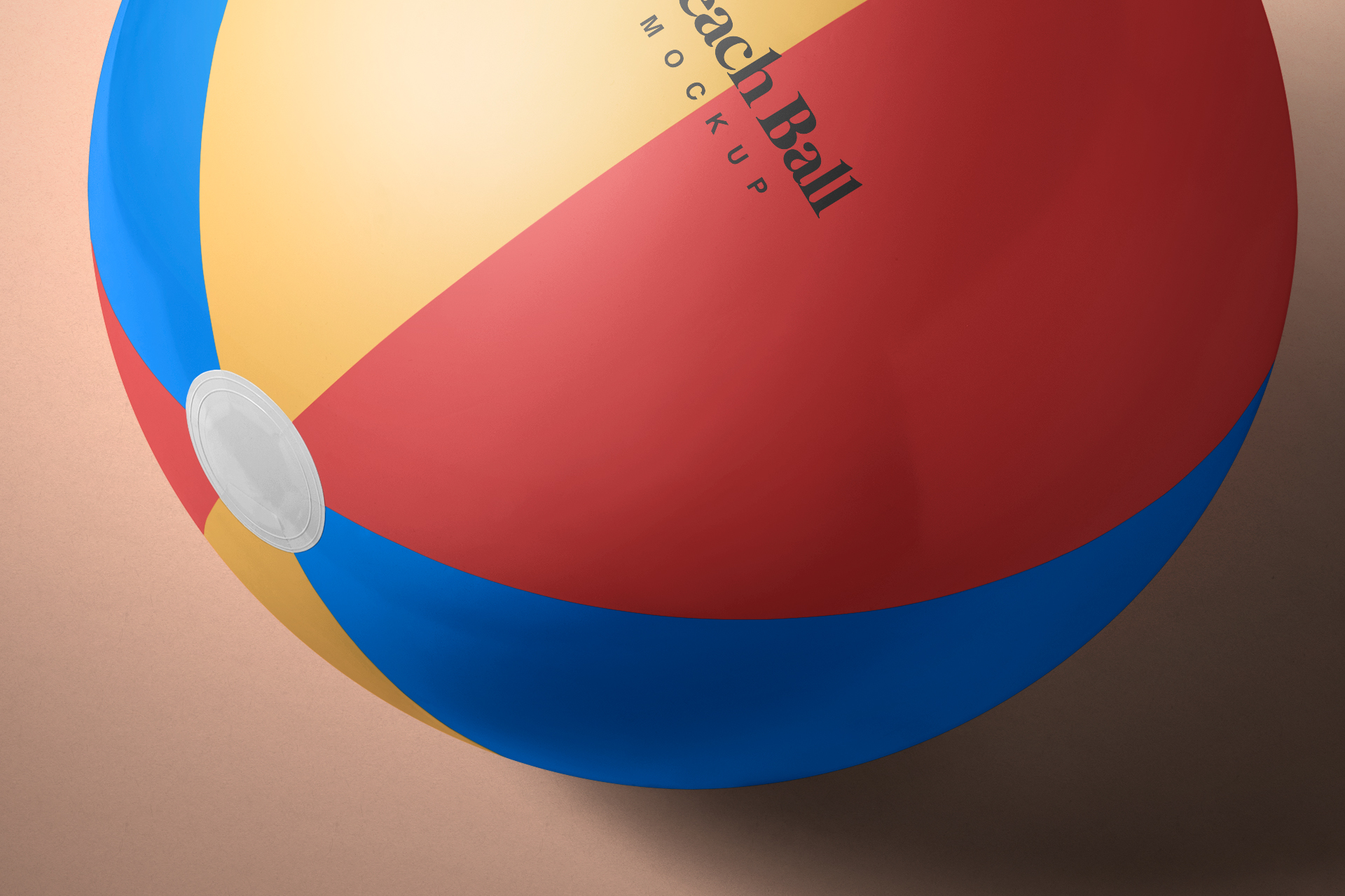 beach ball mockup
