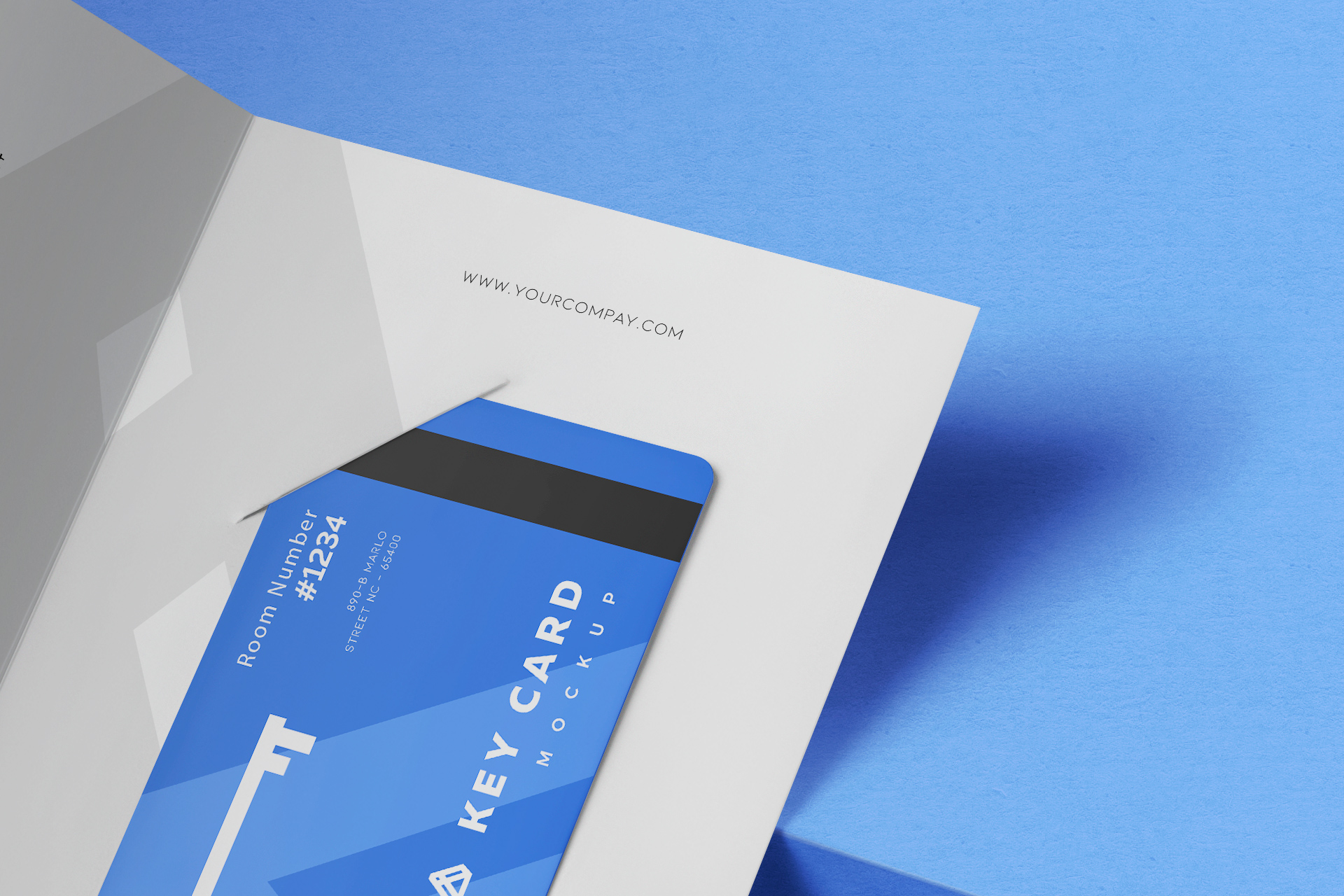 card holder mock-up