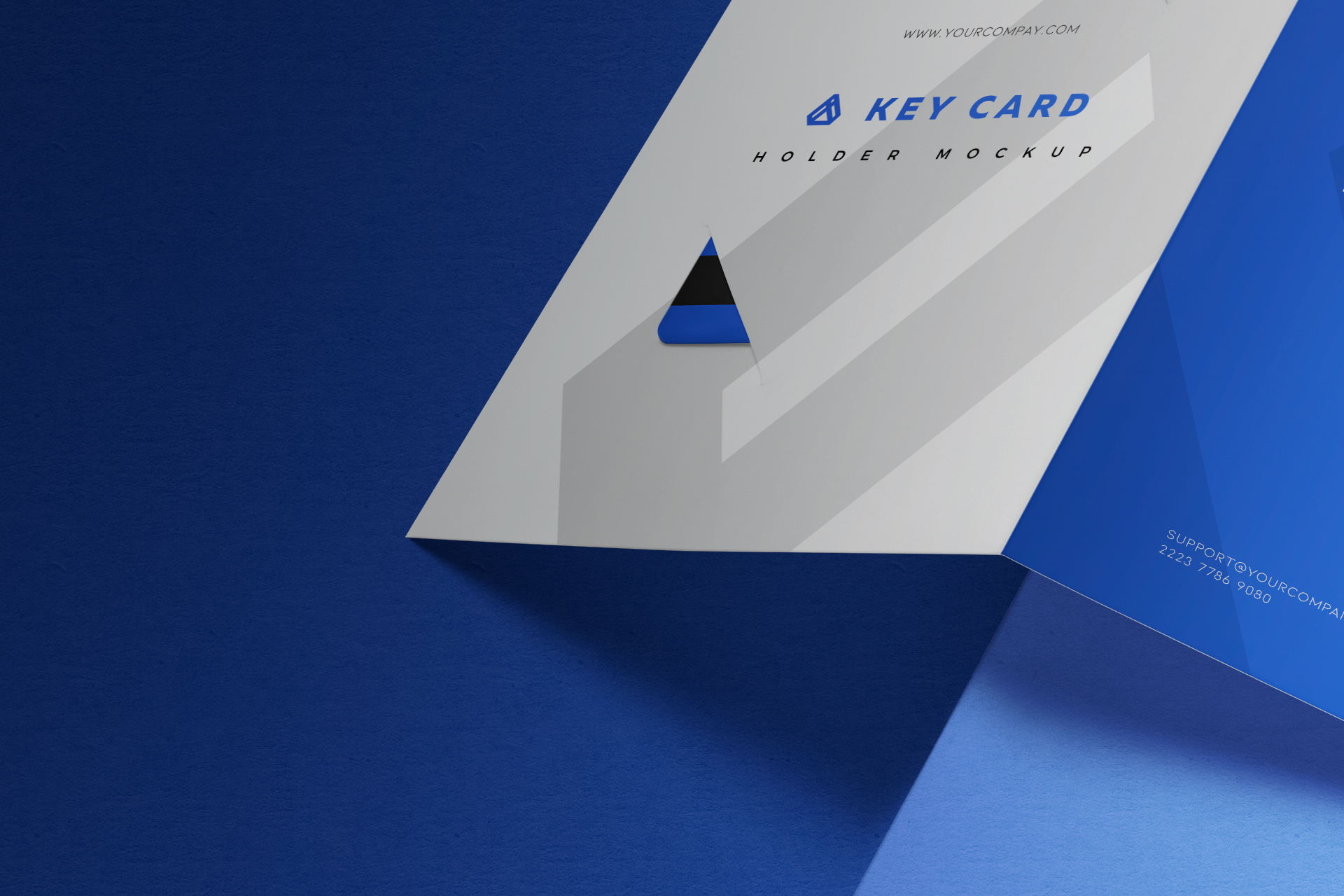 card holder mock-up