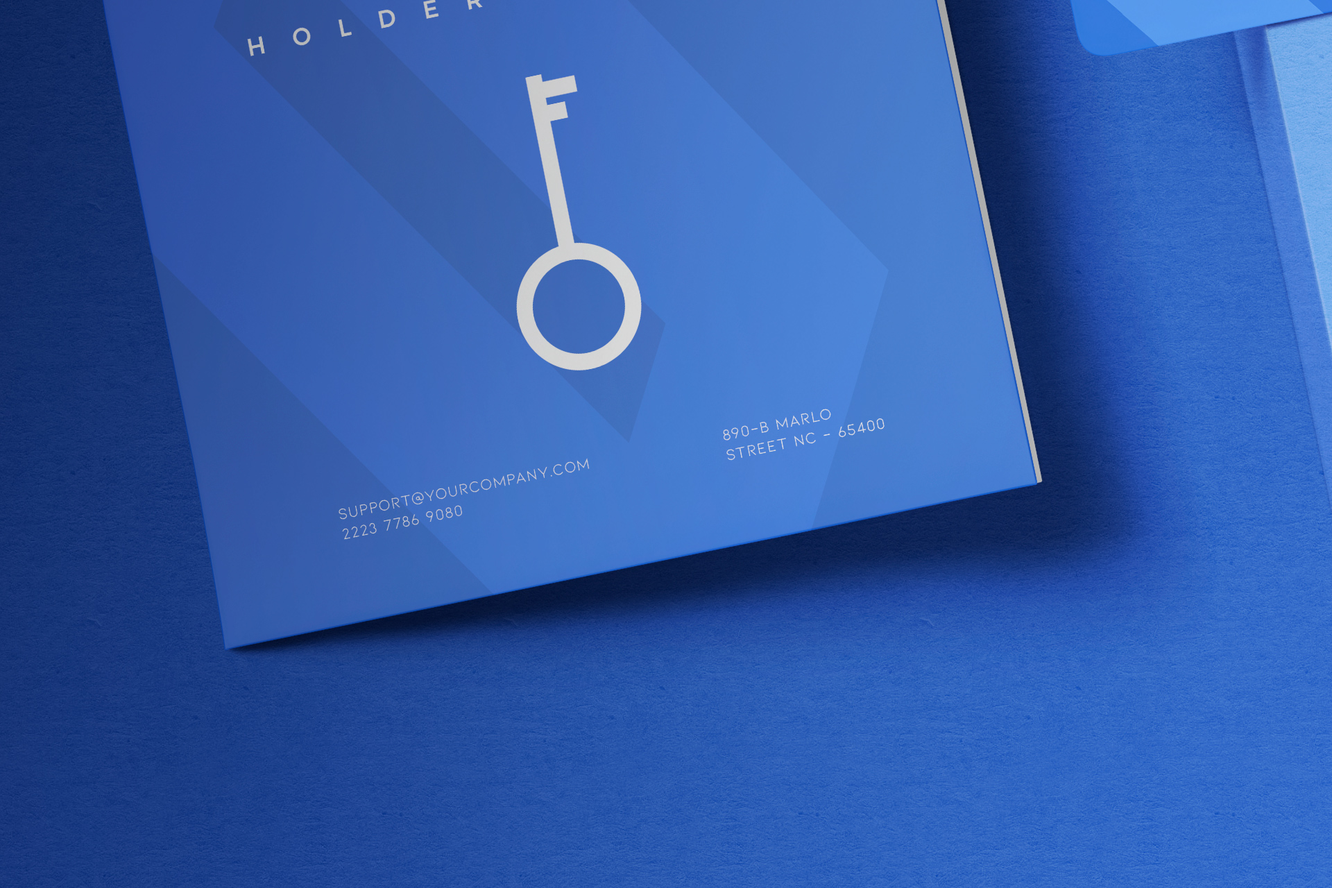 card holder mock-up