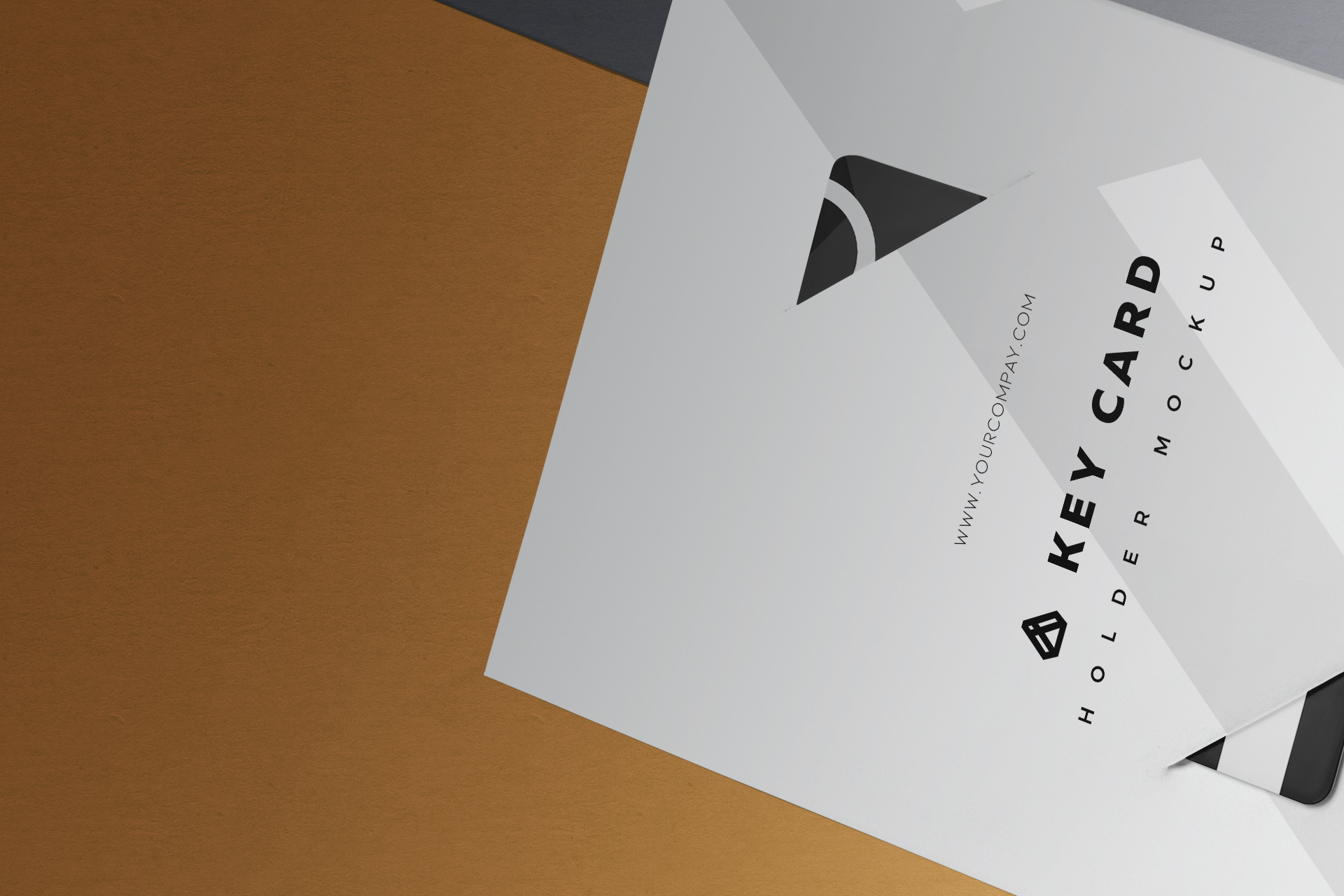 card holder mock-up