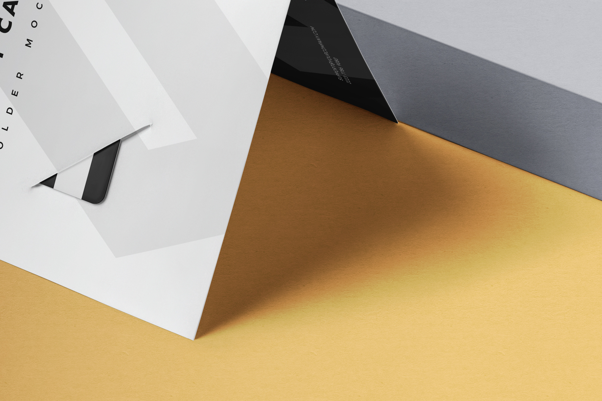 card holder mock-up