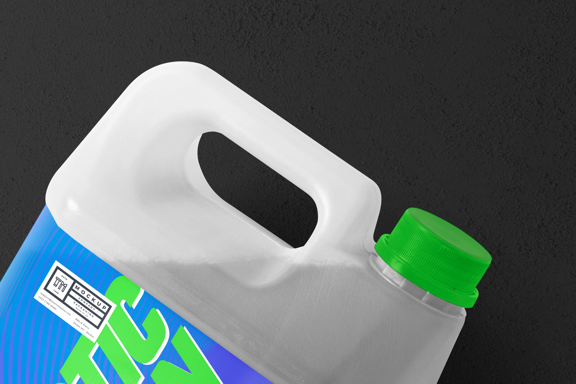 chemical packaging template