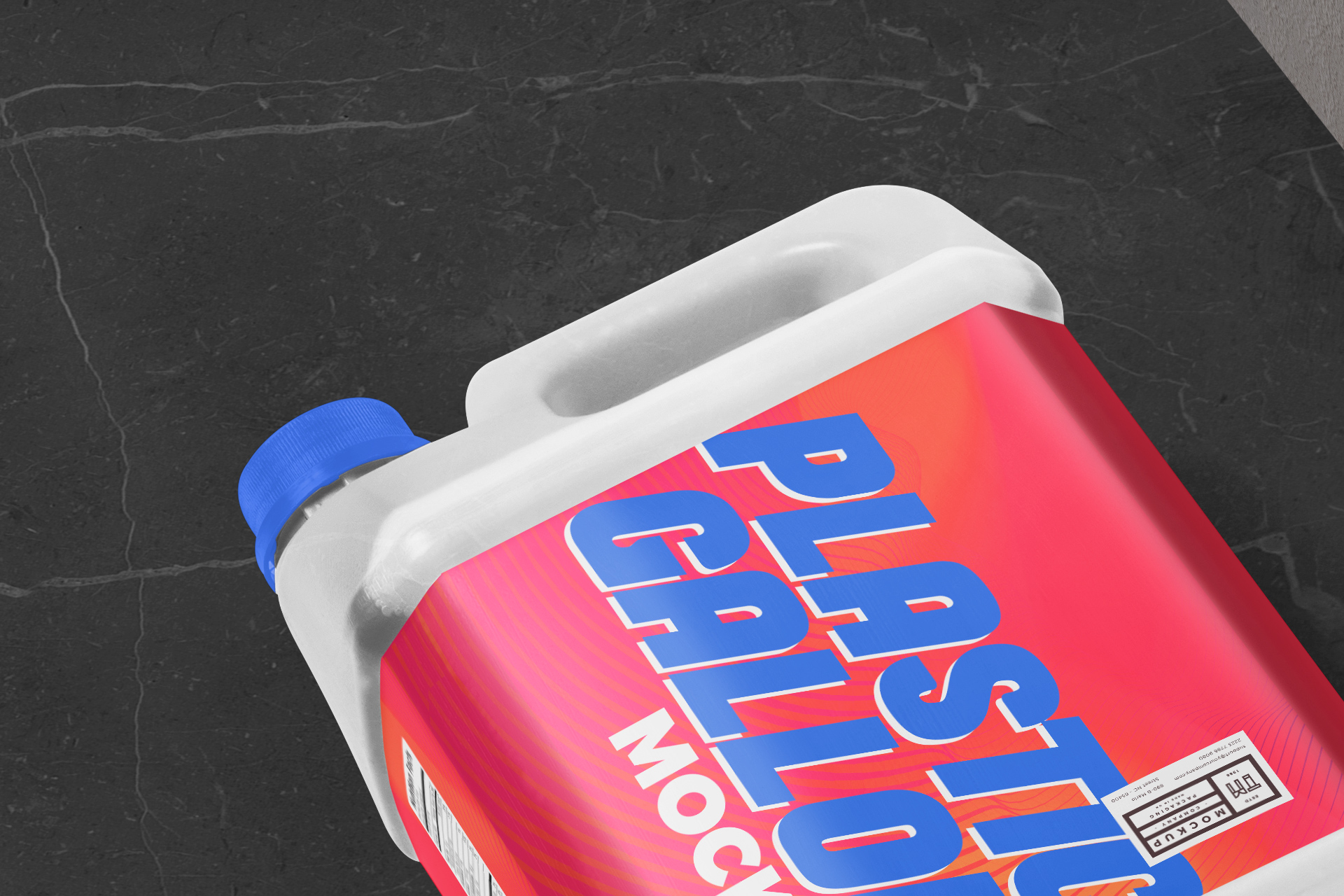 gallon mock-up