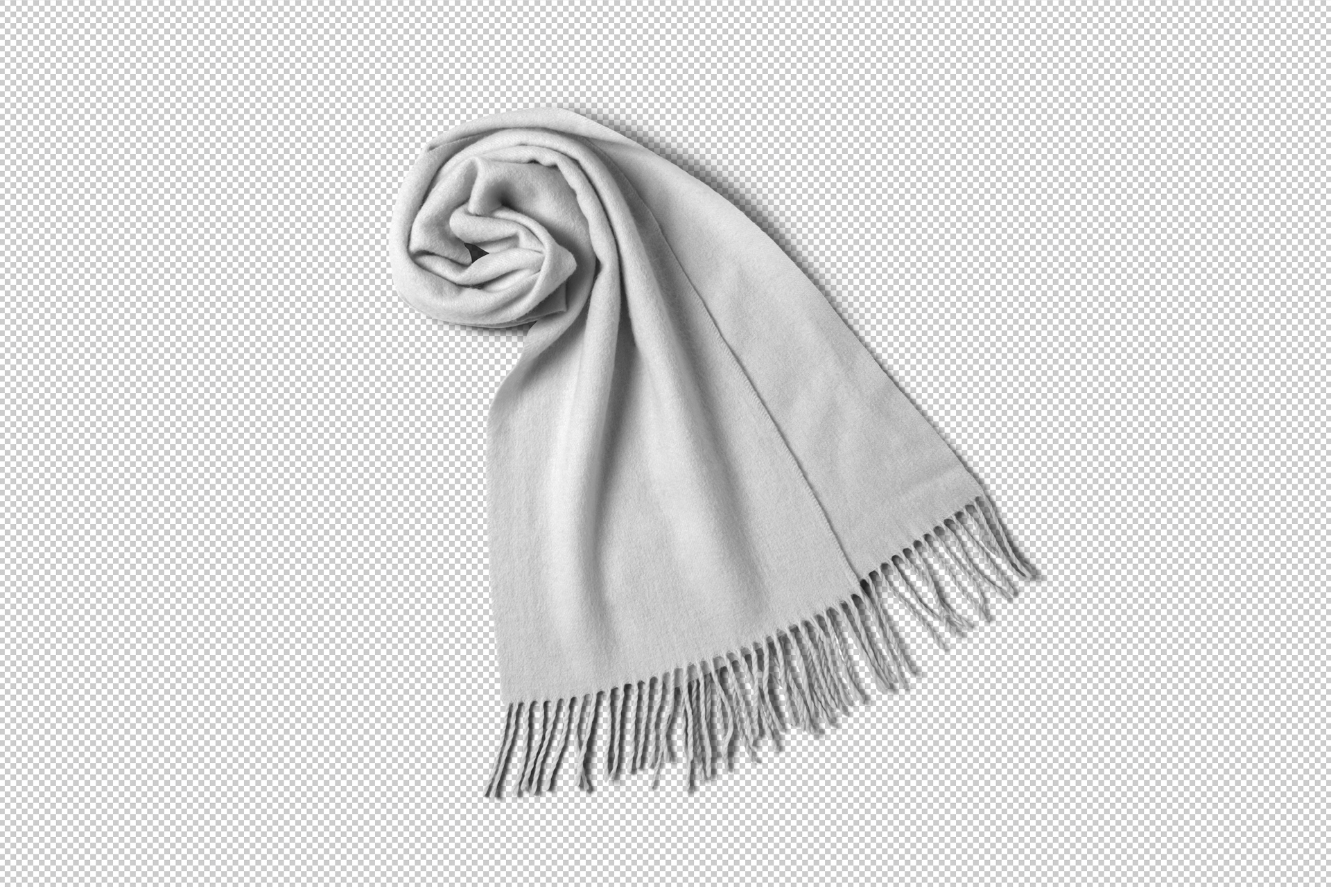 detailed fabric mockup