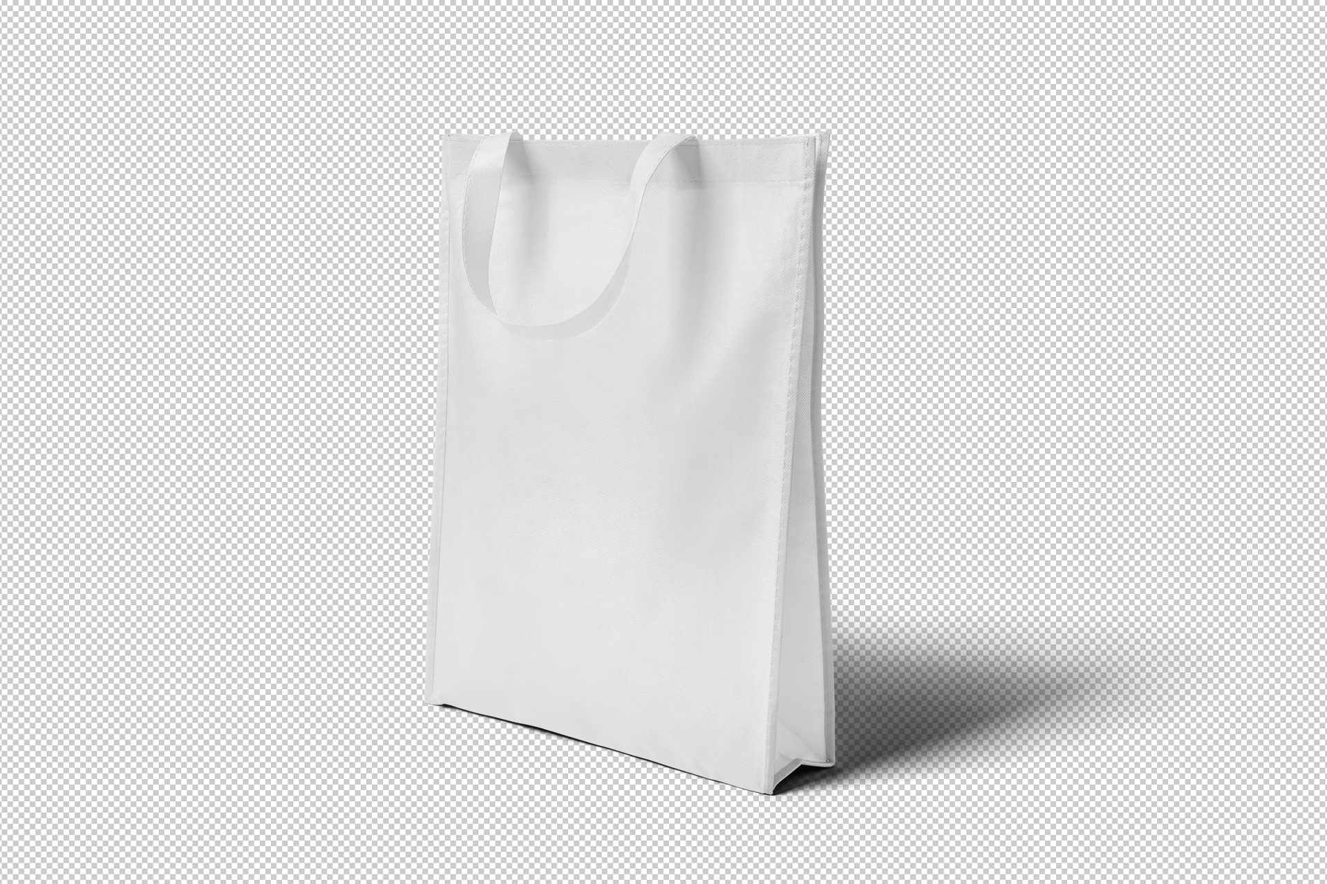 Standing Tote Bag Mockup with Customizable Design