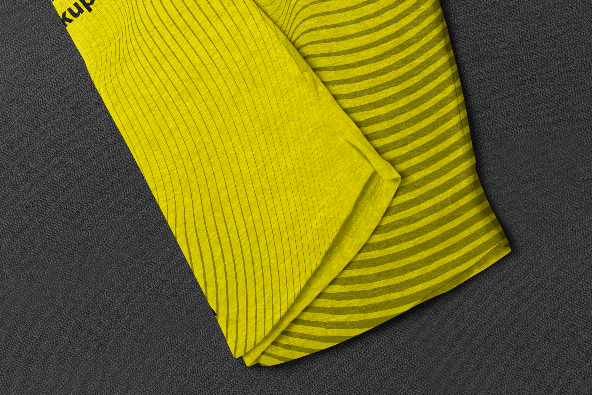 premium fabric mock-up