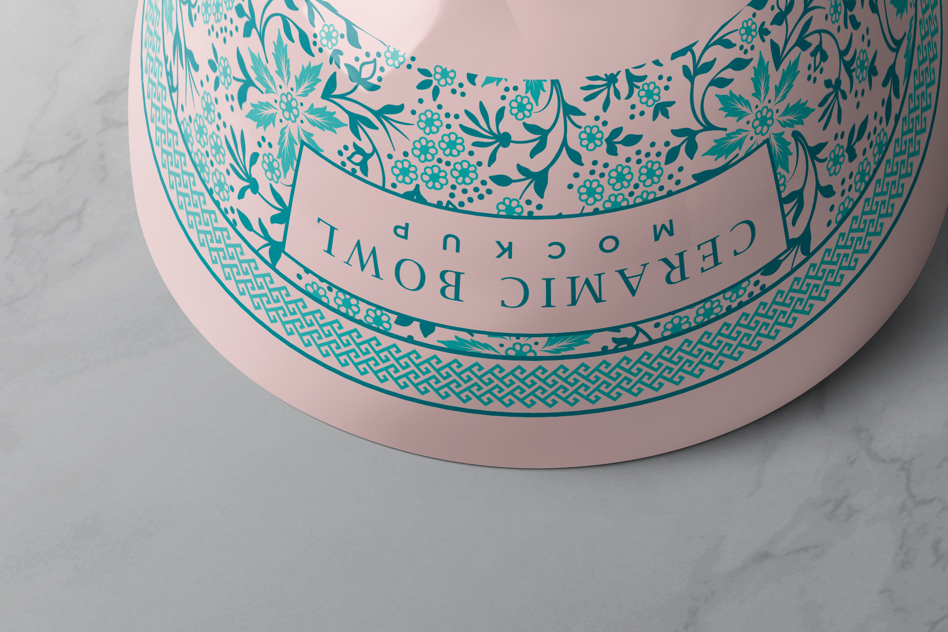 ceramic bowl mockup