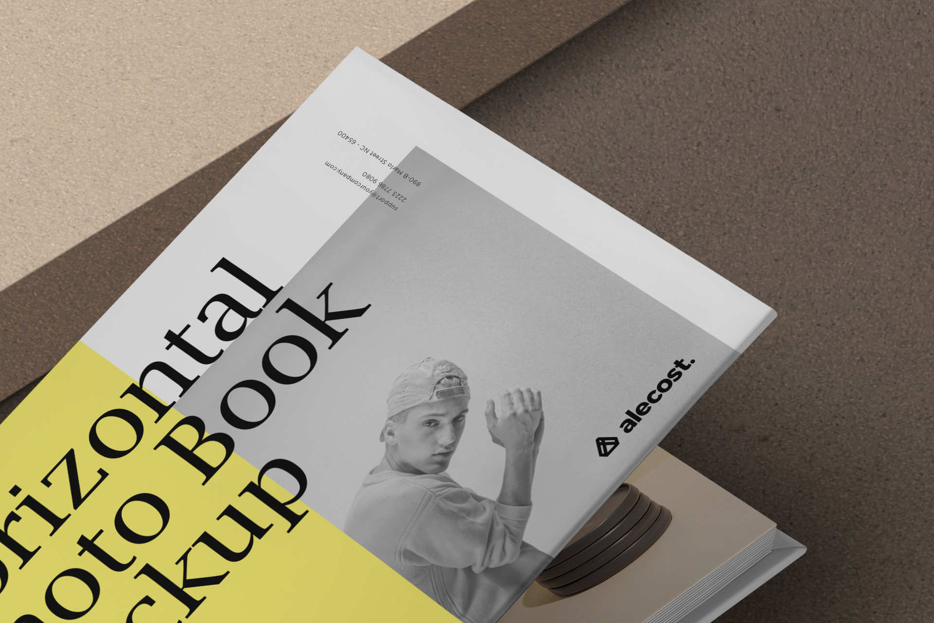 catalog mockup PSD