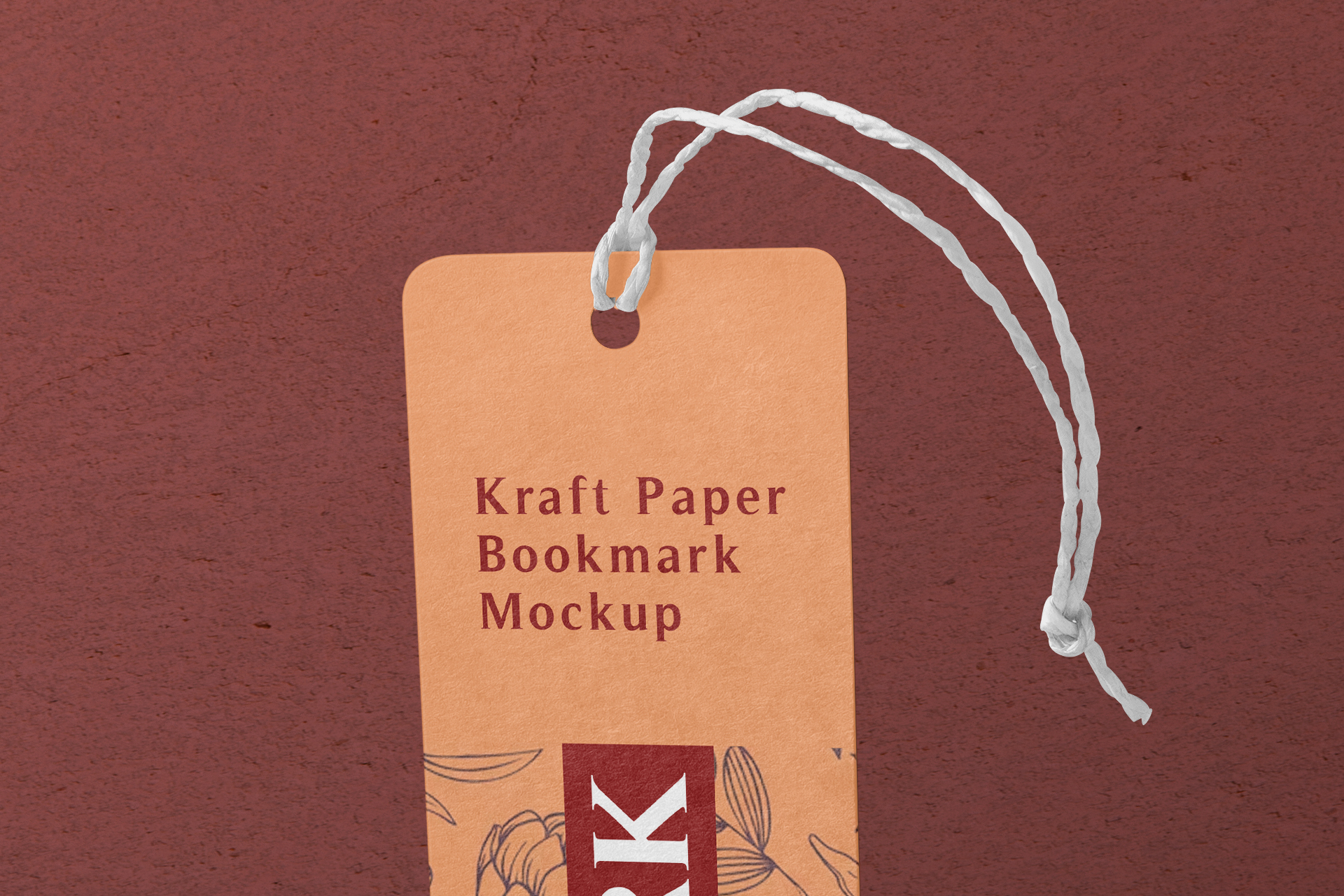 book accessories mockup