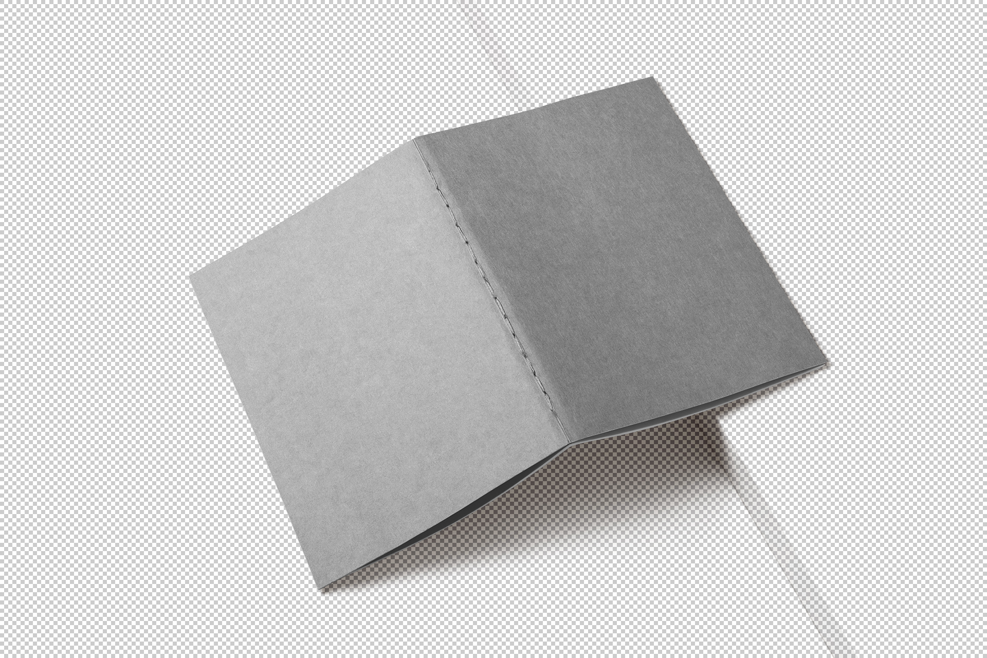 A4 notebook mockup