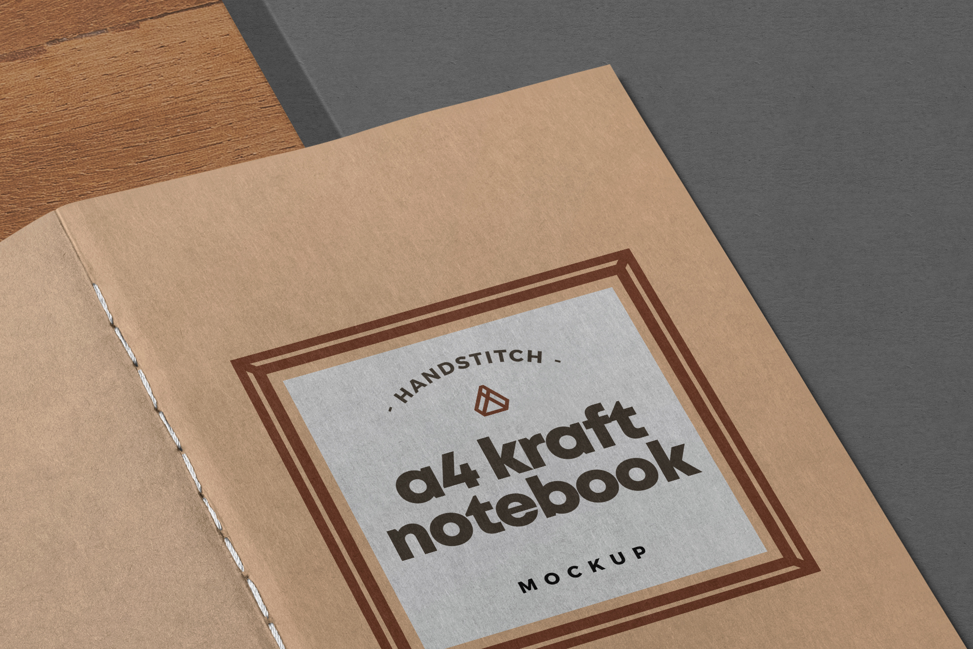 A4 notebook mockup
