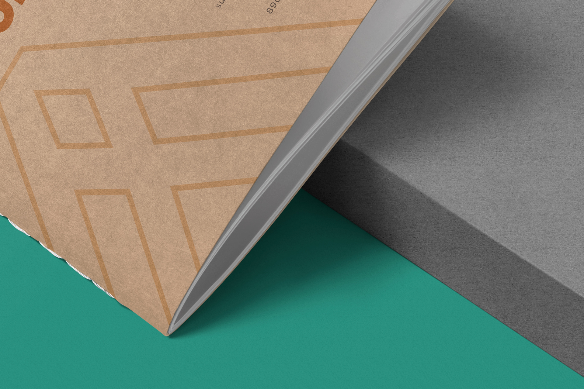 A5 notebook mockup