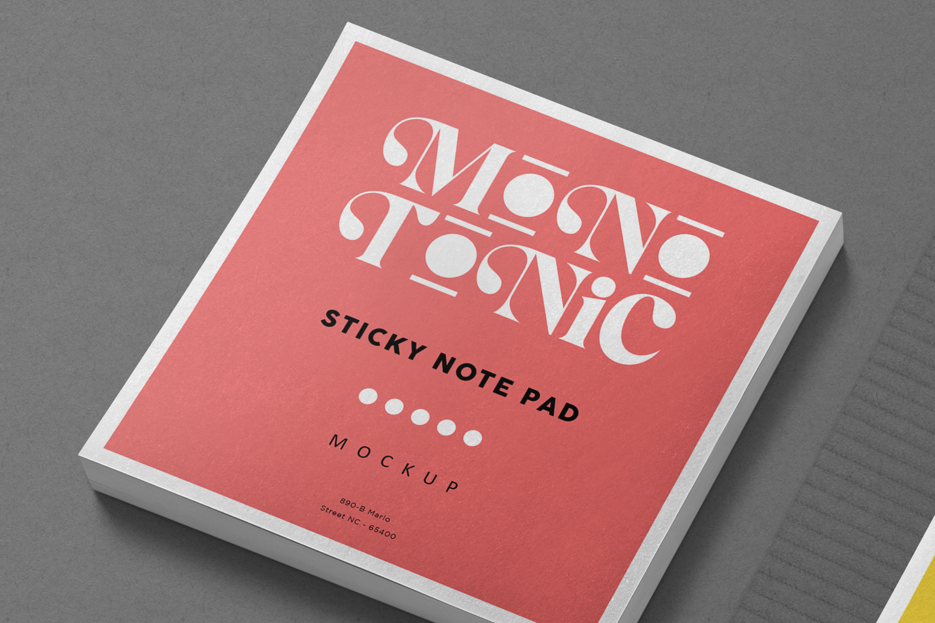 adhesive notes