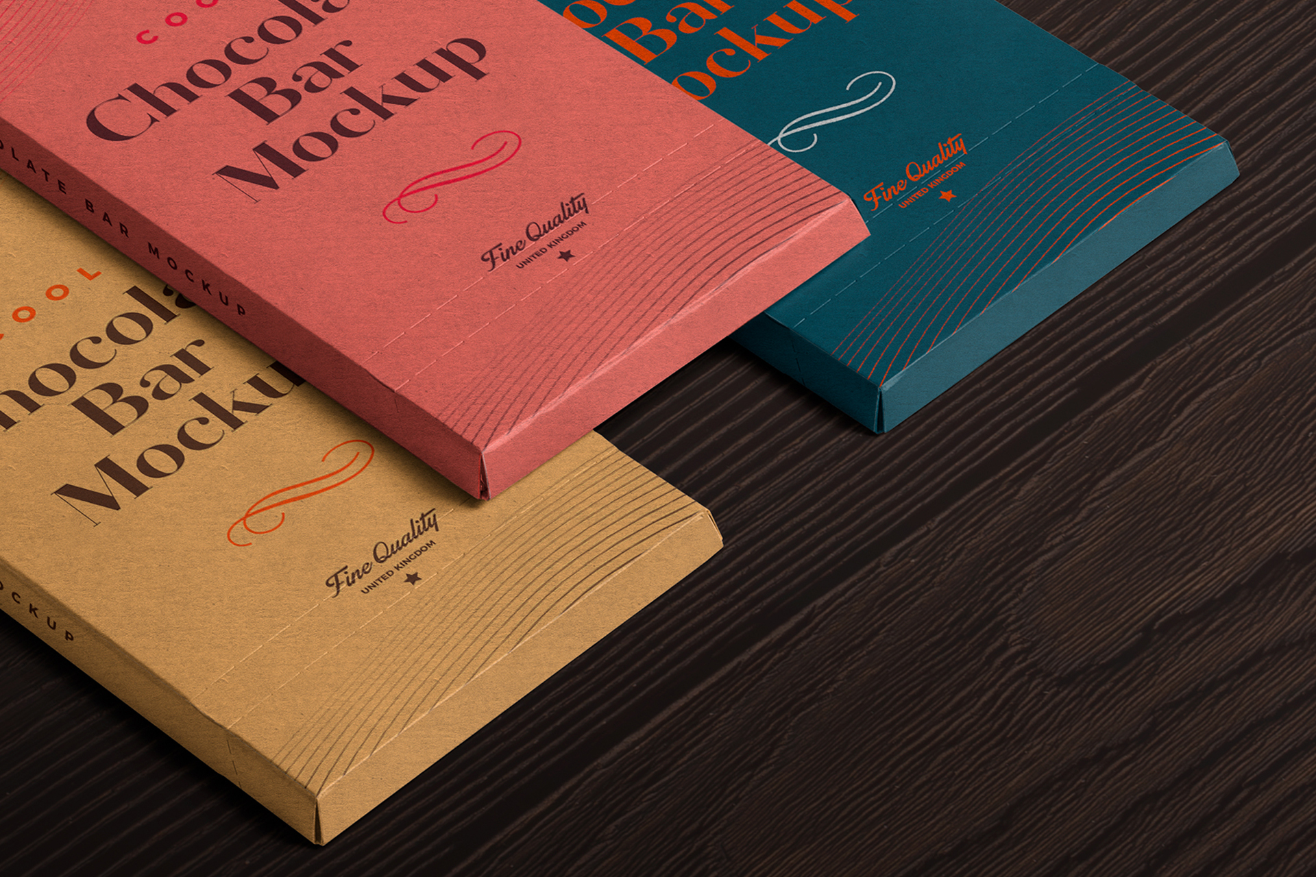 chocolate industry mockup
