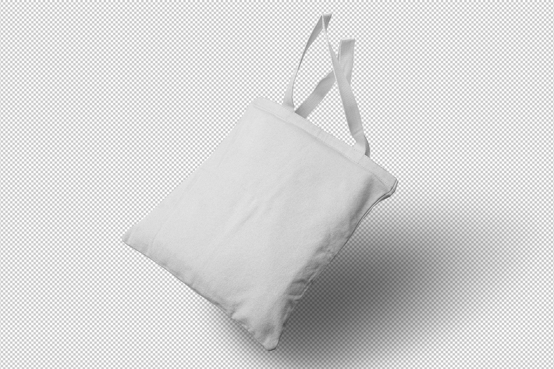 Hanging Canvas Tote Bag Mockup for Product Showcase