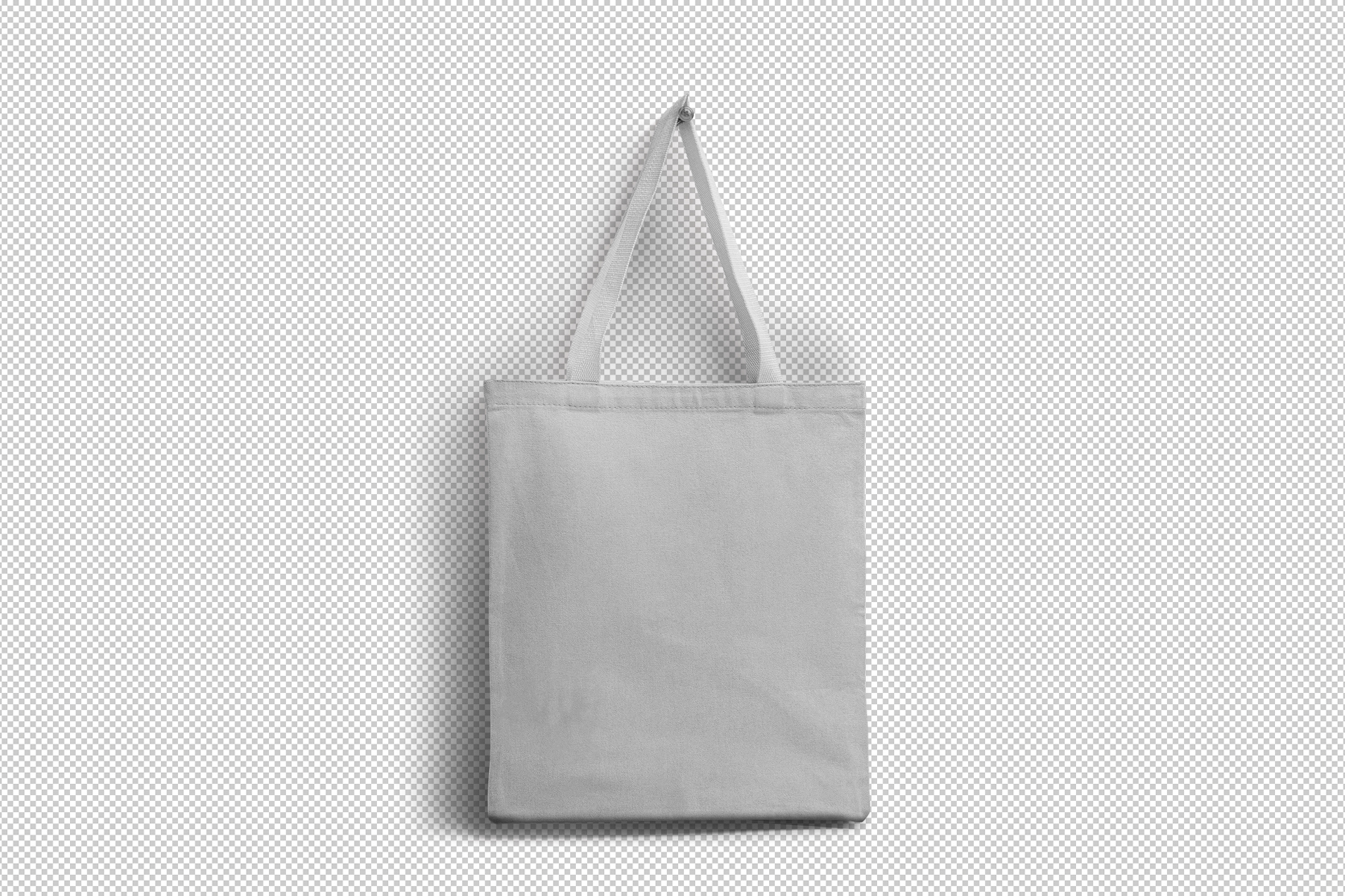 Flat Lay Canvas Tote Bag Mockup for Fashion Branding