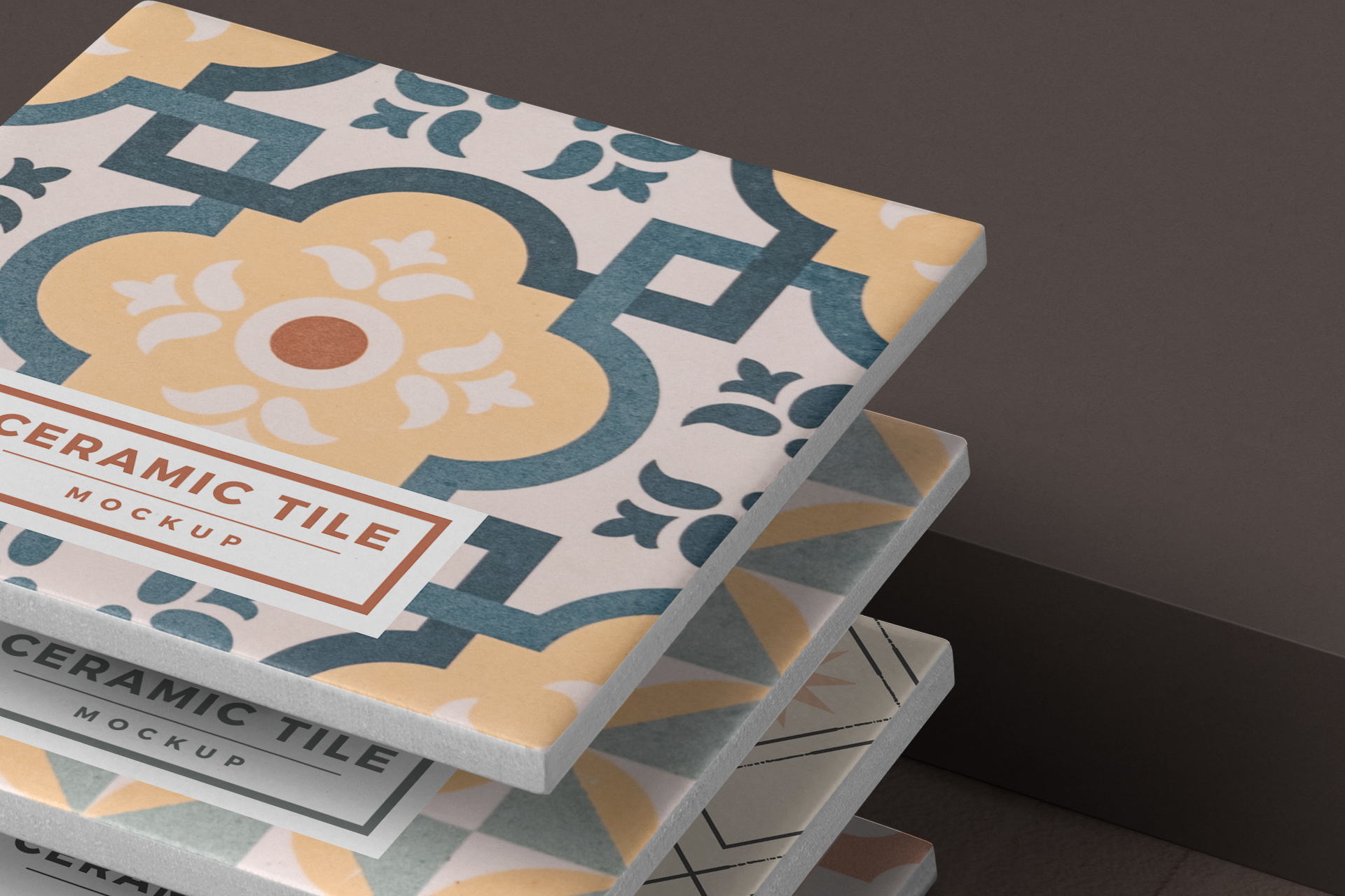 ceramic tile mockup