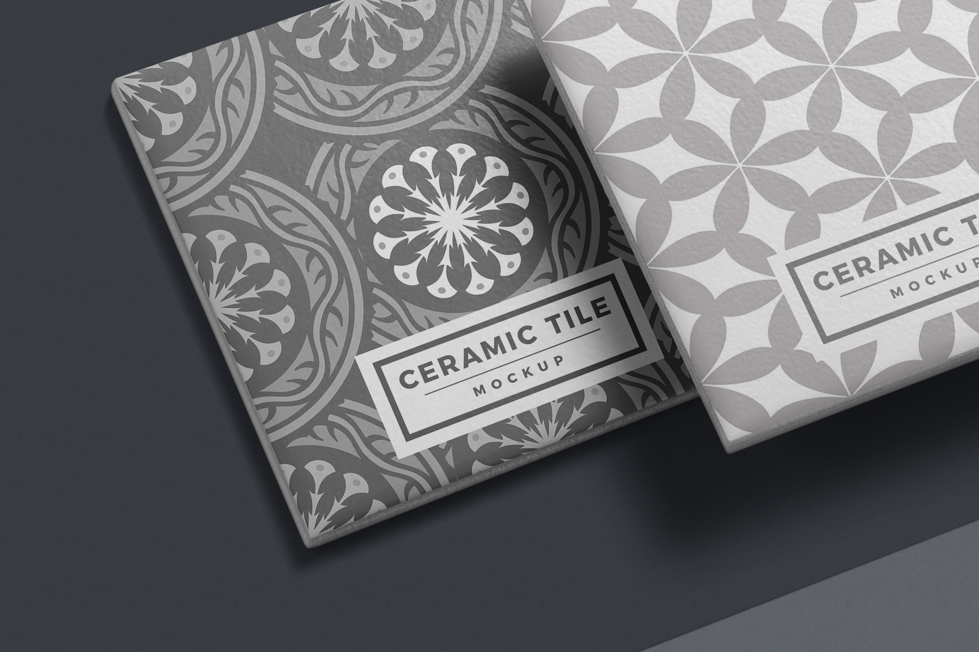ceramic branding tile