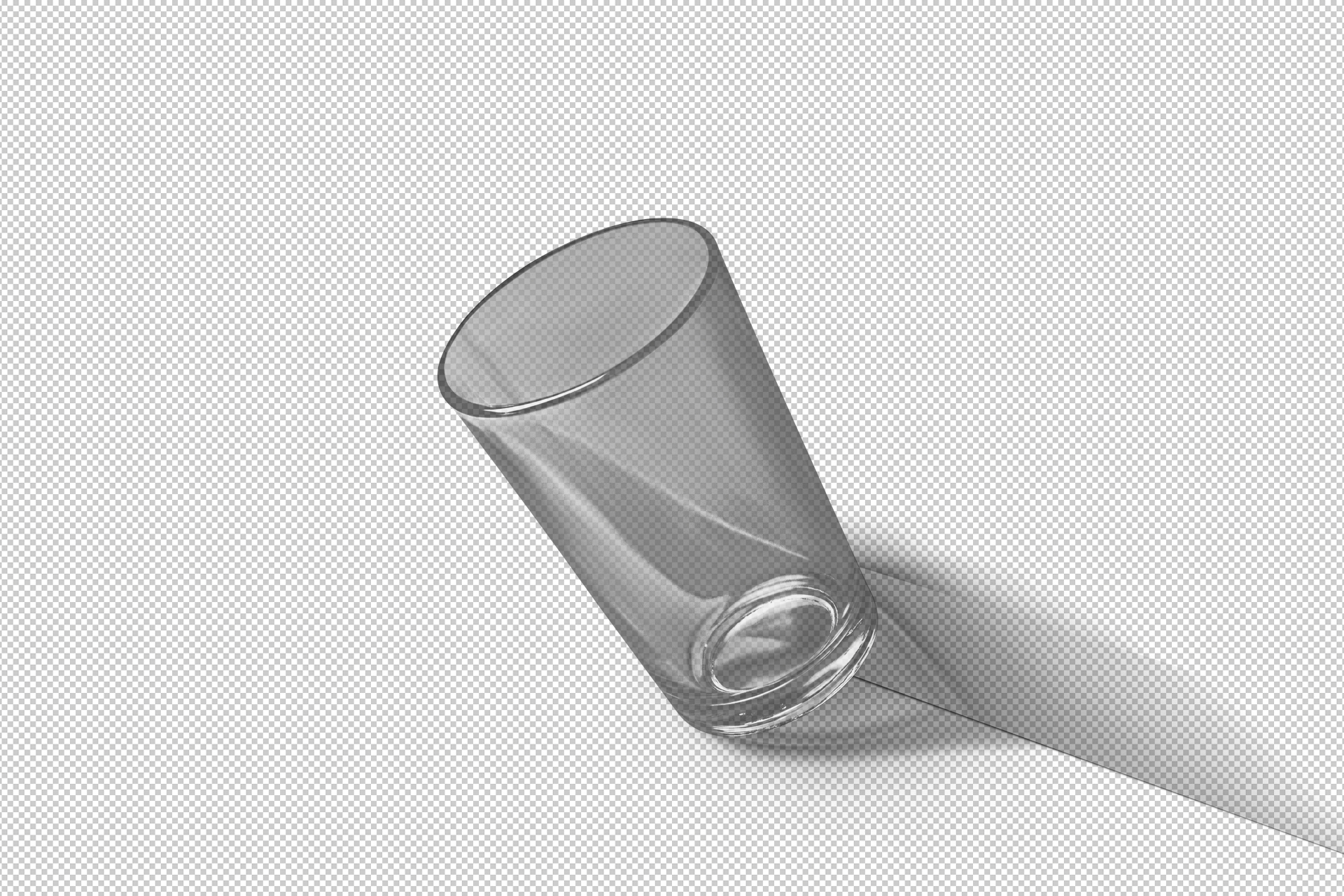 clear glass mock-up