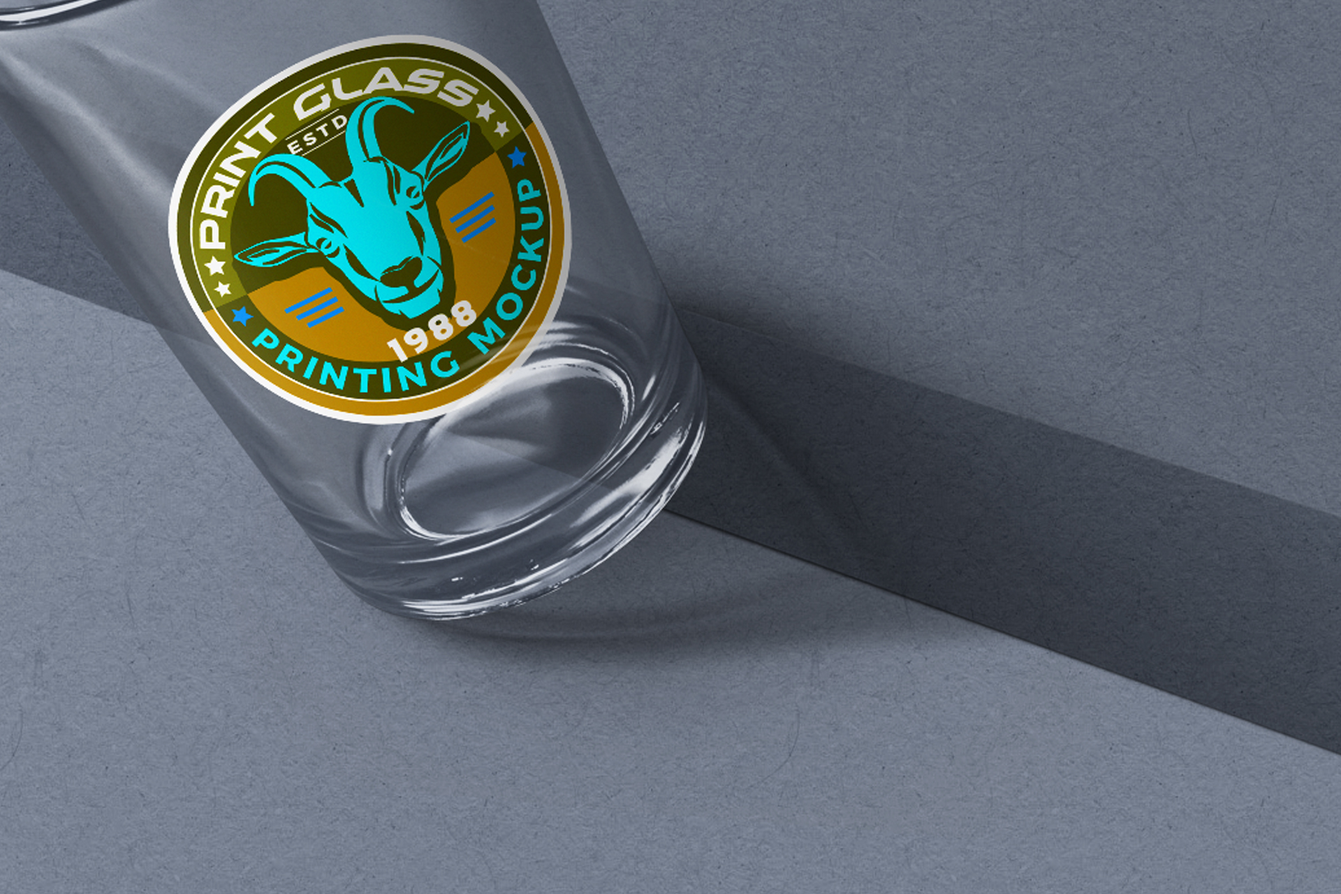 clear glass mock-up
