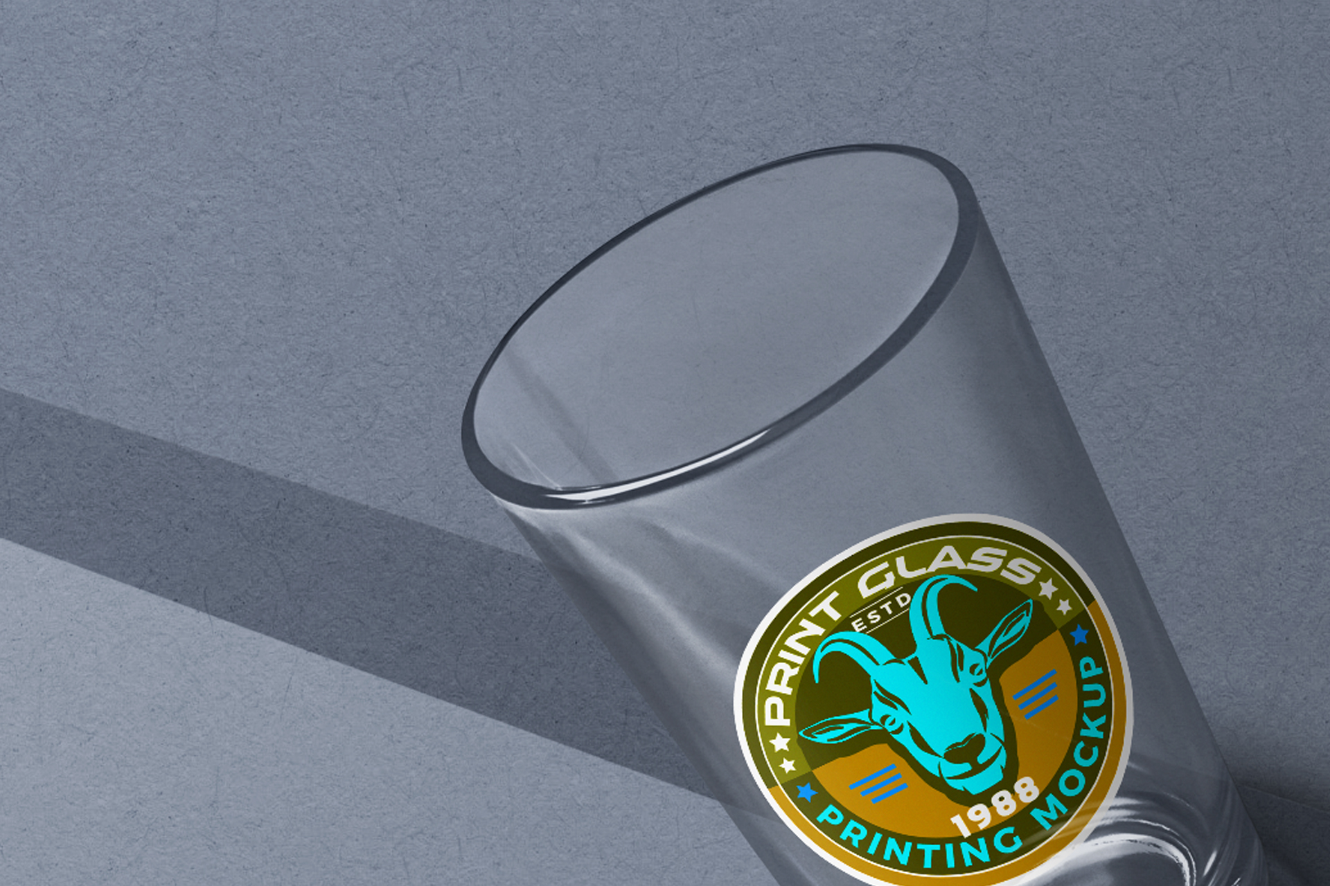 clear glass mock-up