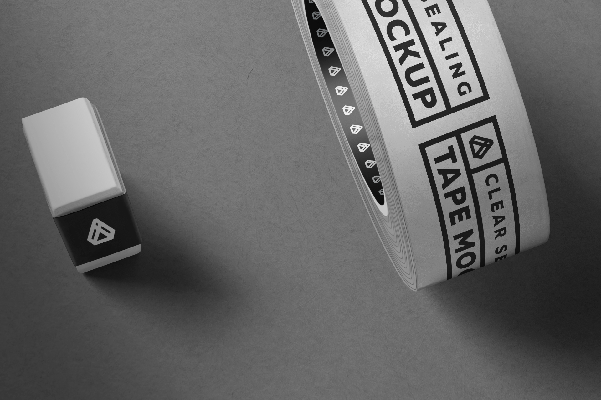 adhesive tape mock-up