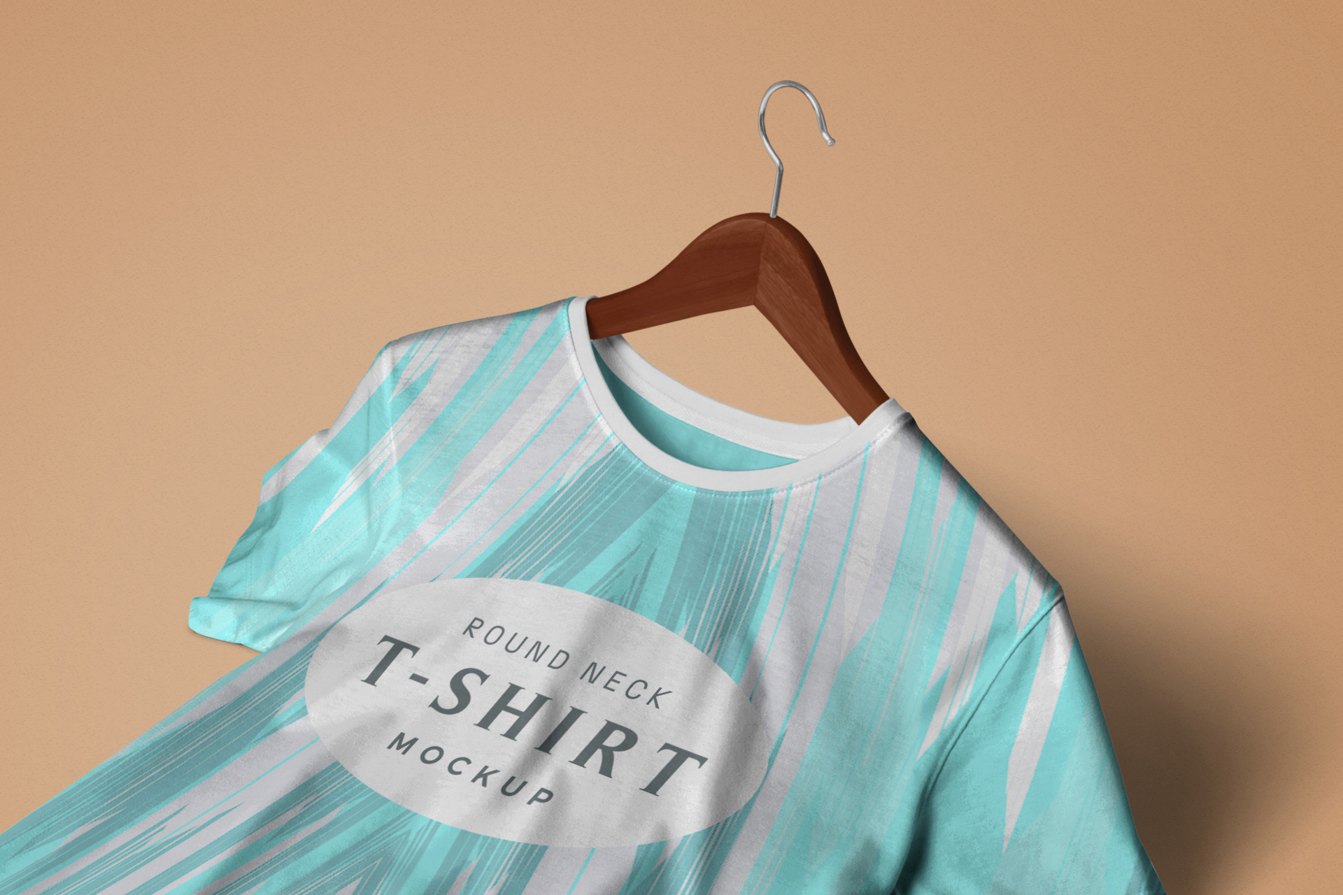 apparel display mock-up