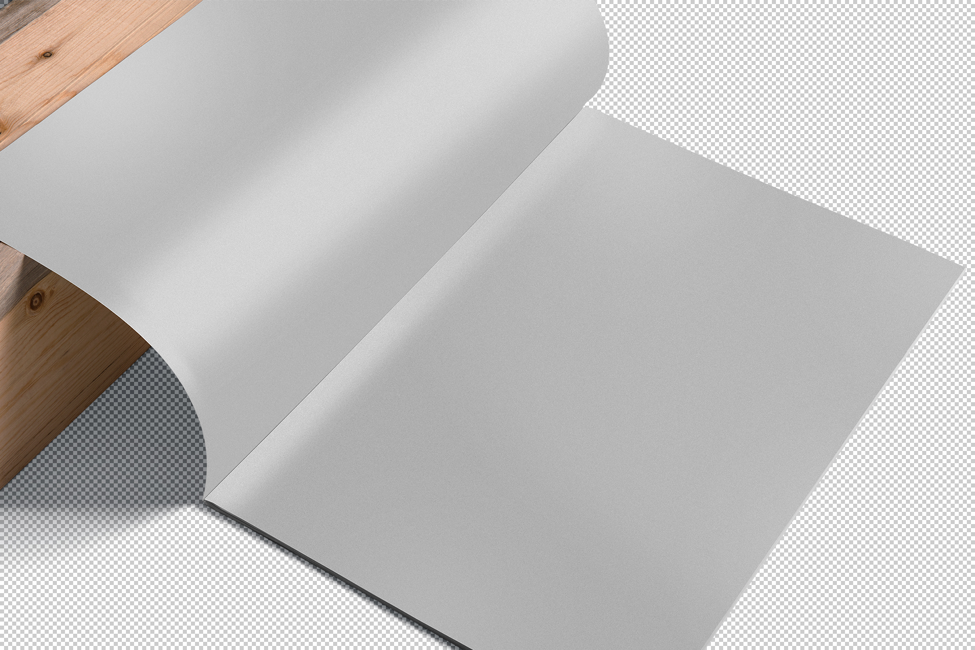 advertising mock-up