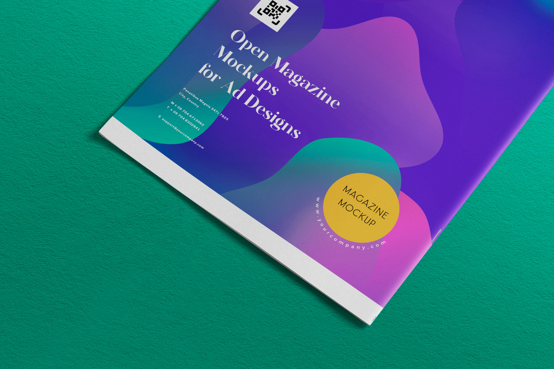 advertising mockup