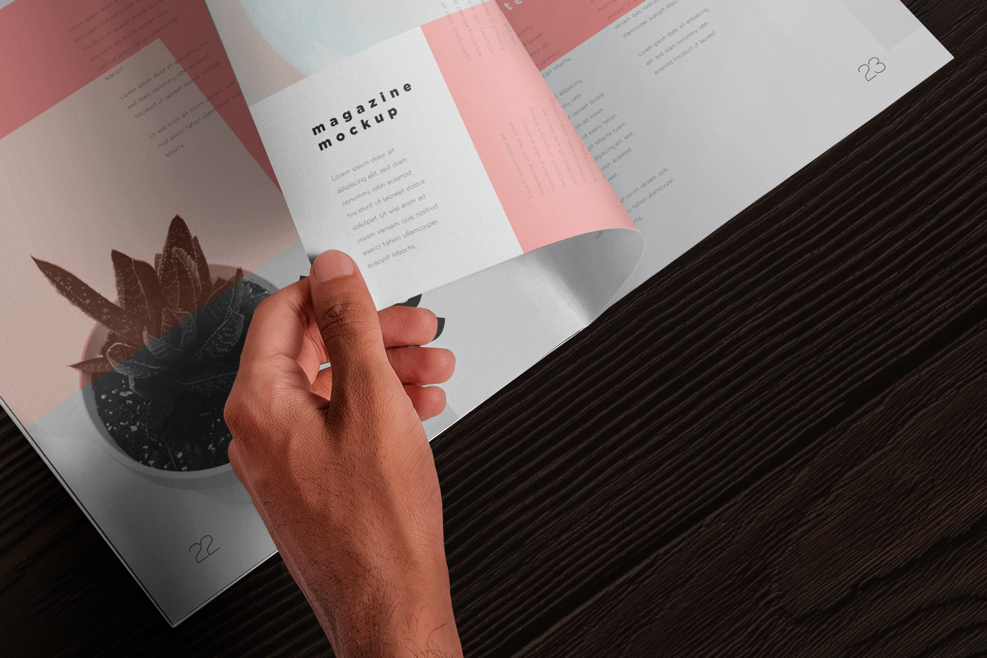 advertising layout