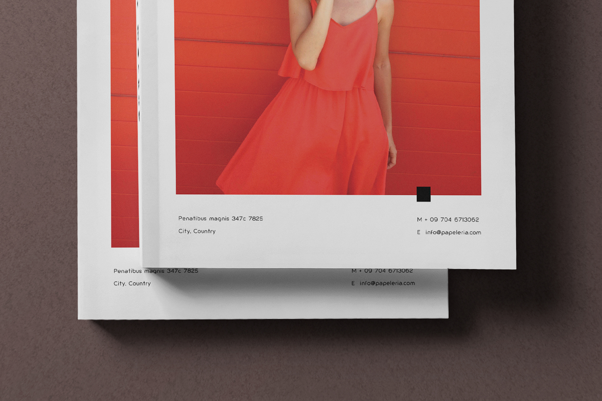 book mock-up