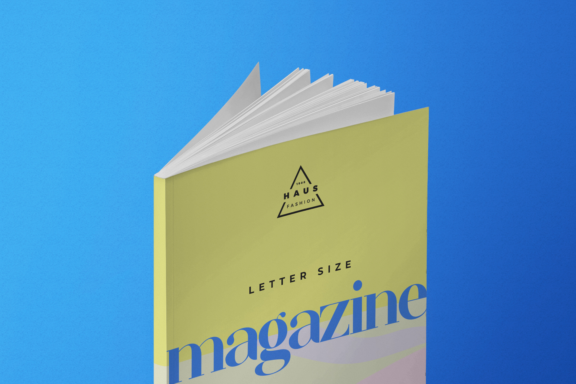advertising mock-up