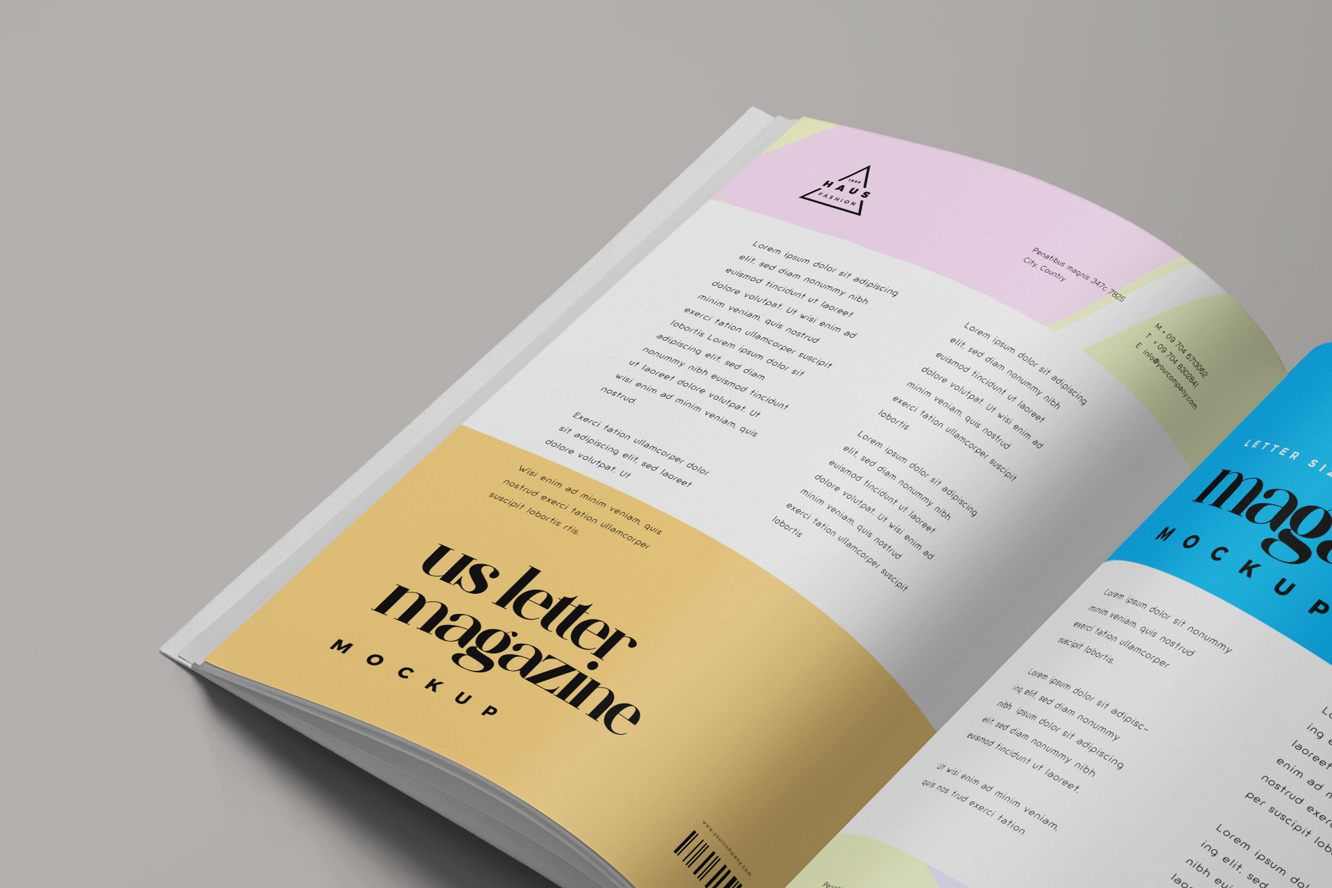 advertising mockup