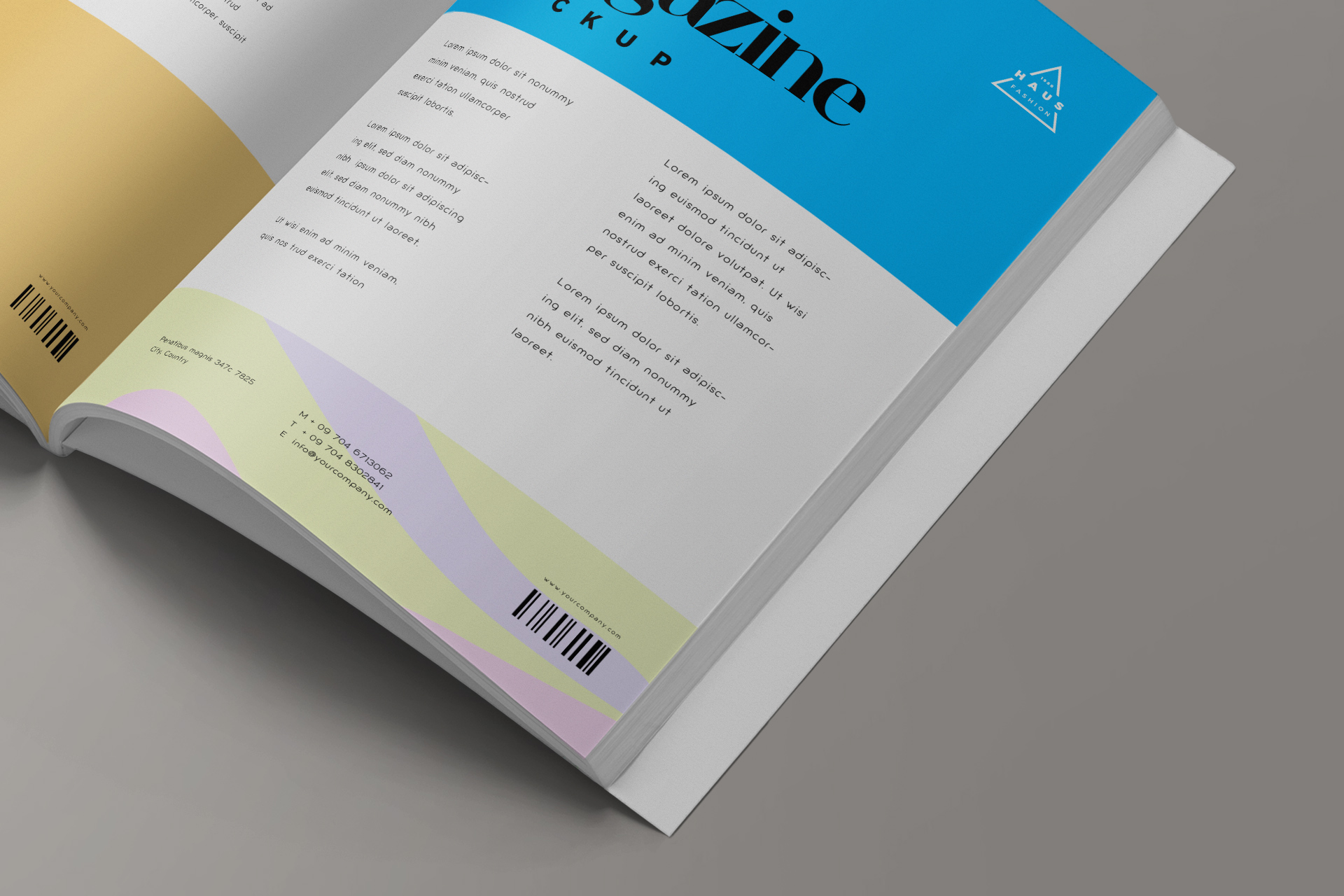 advertising mockup