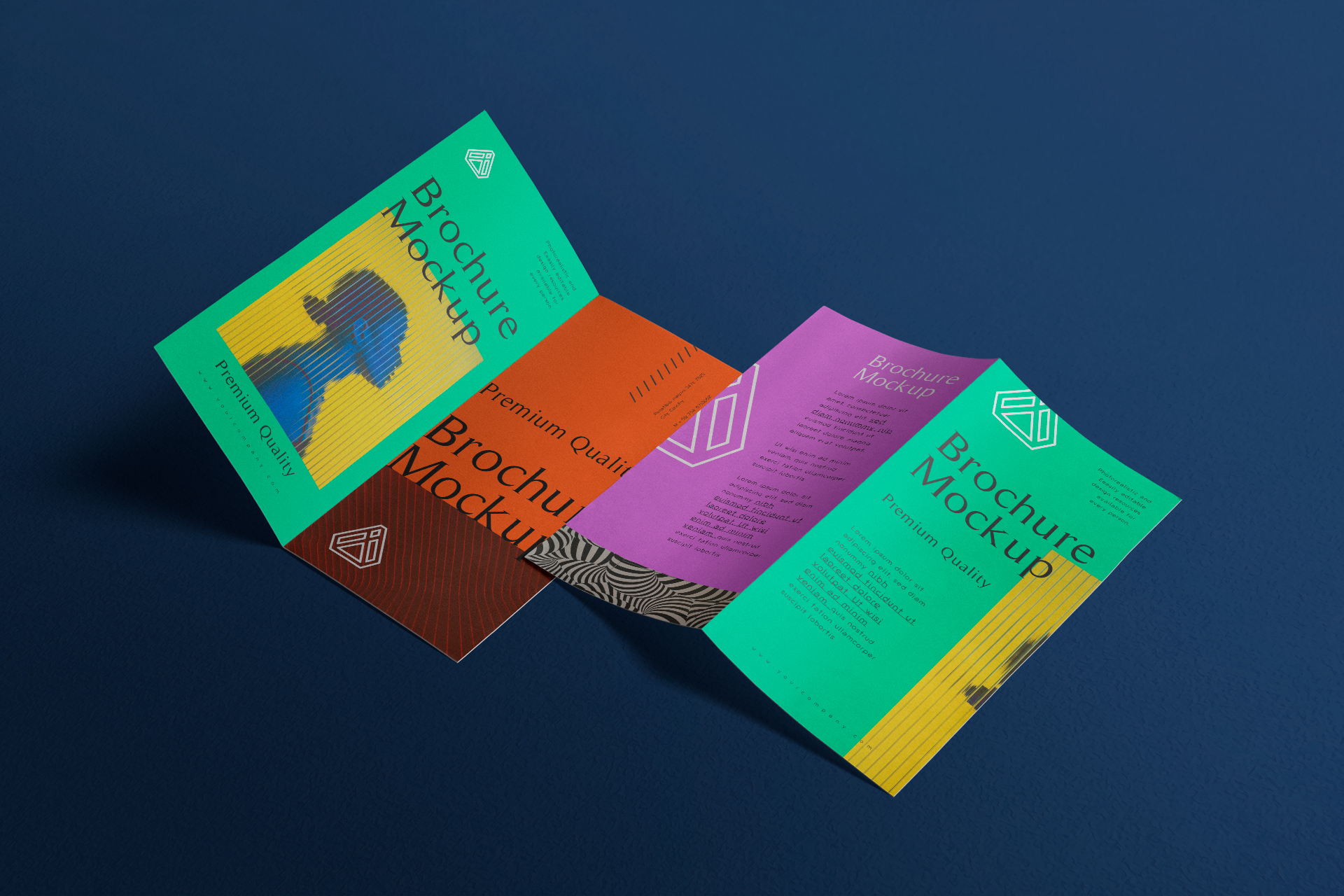 advertising mock-up