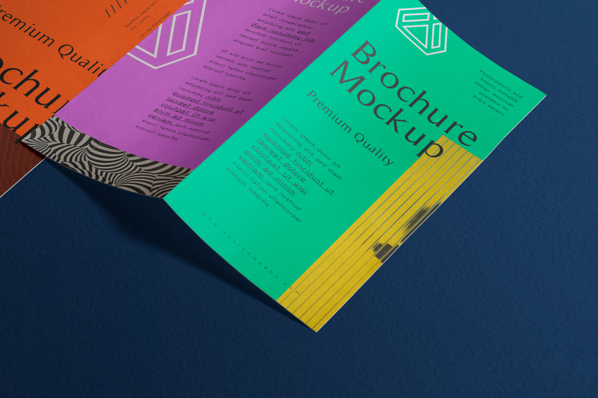 advertising mock-up
