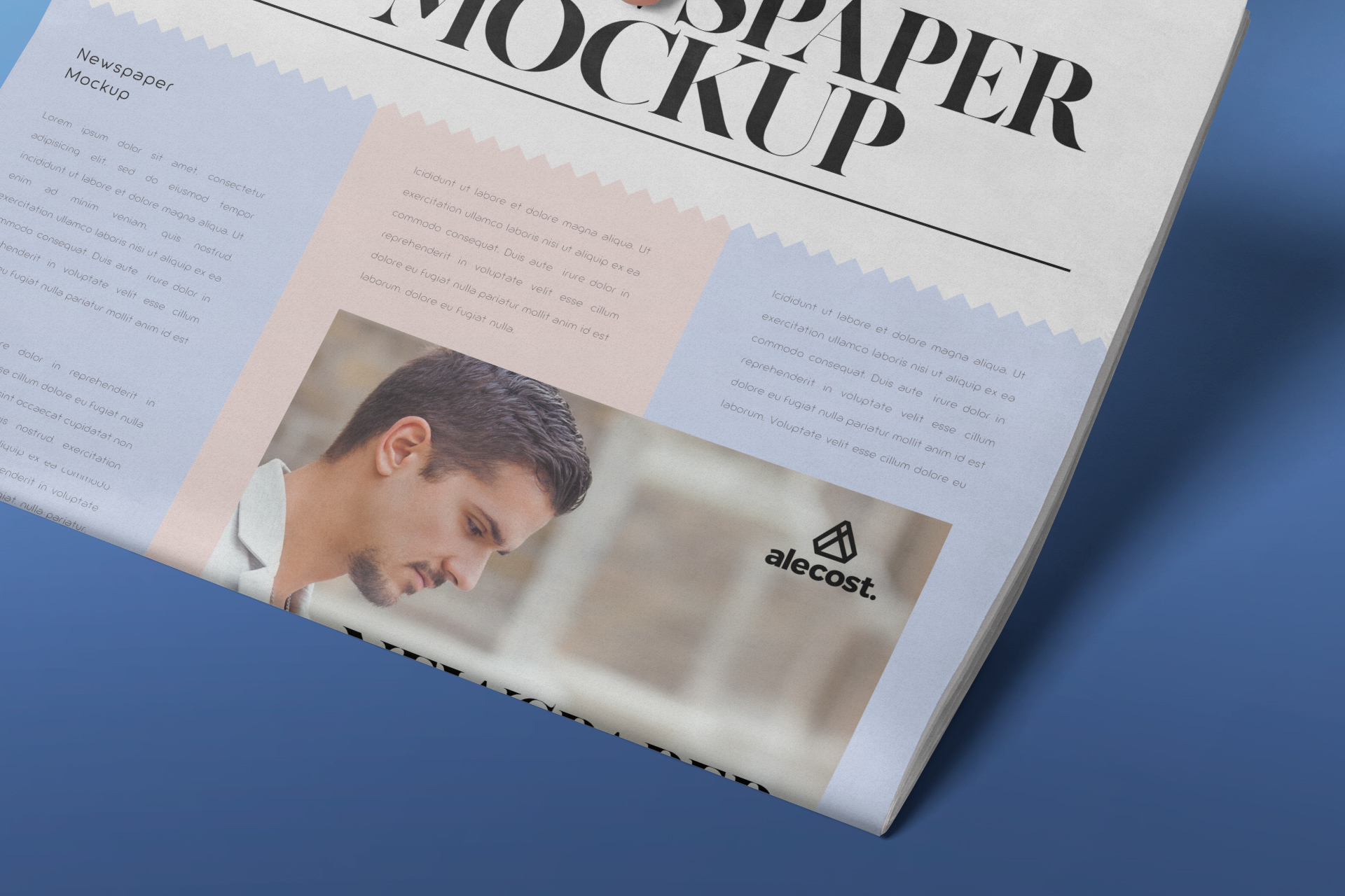 broadsheet mock-up