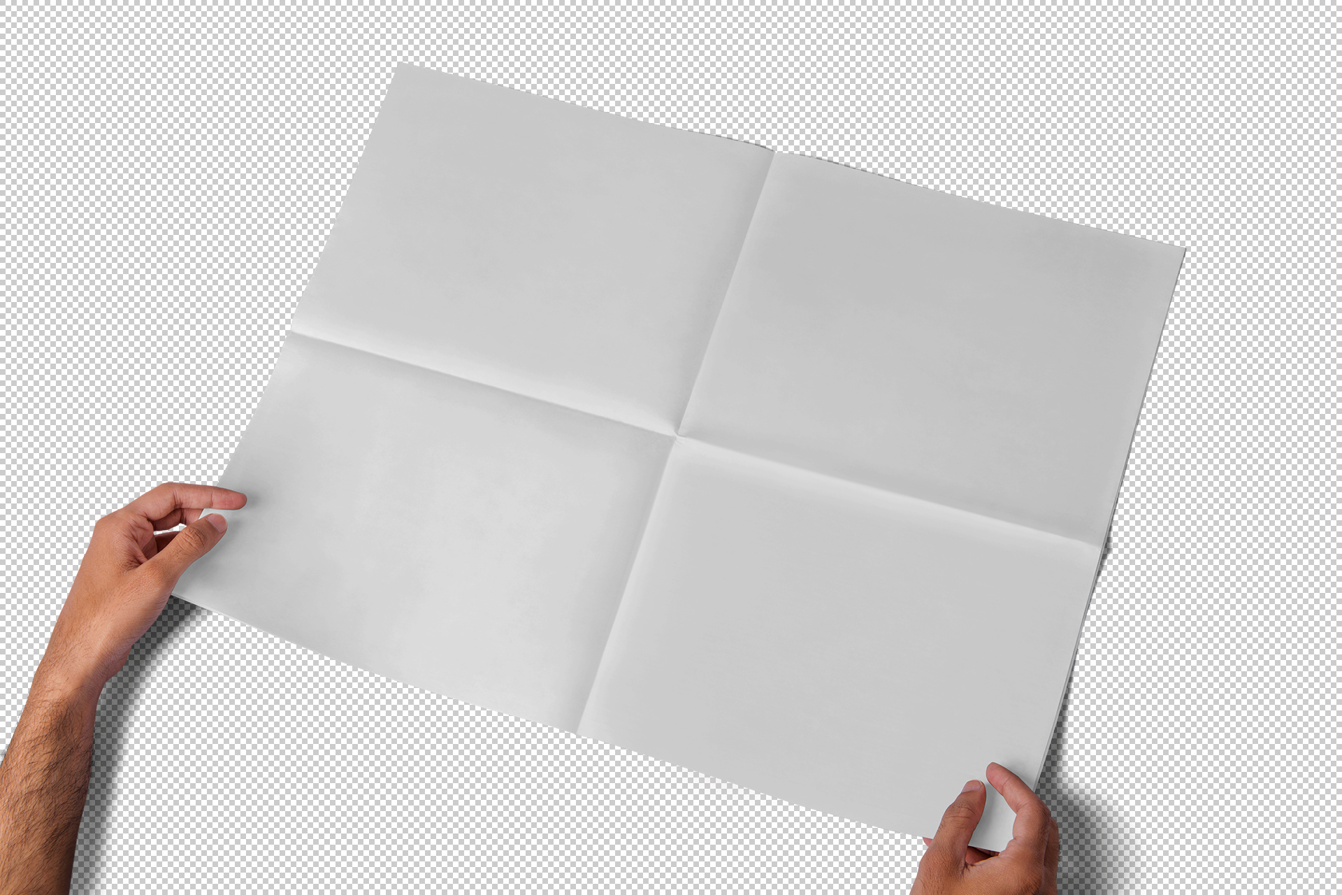 advertising mock-up