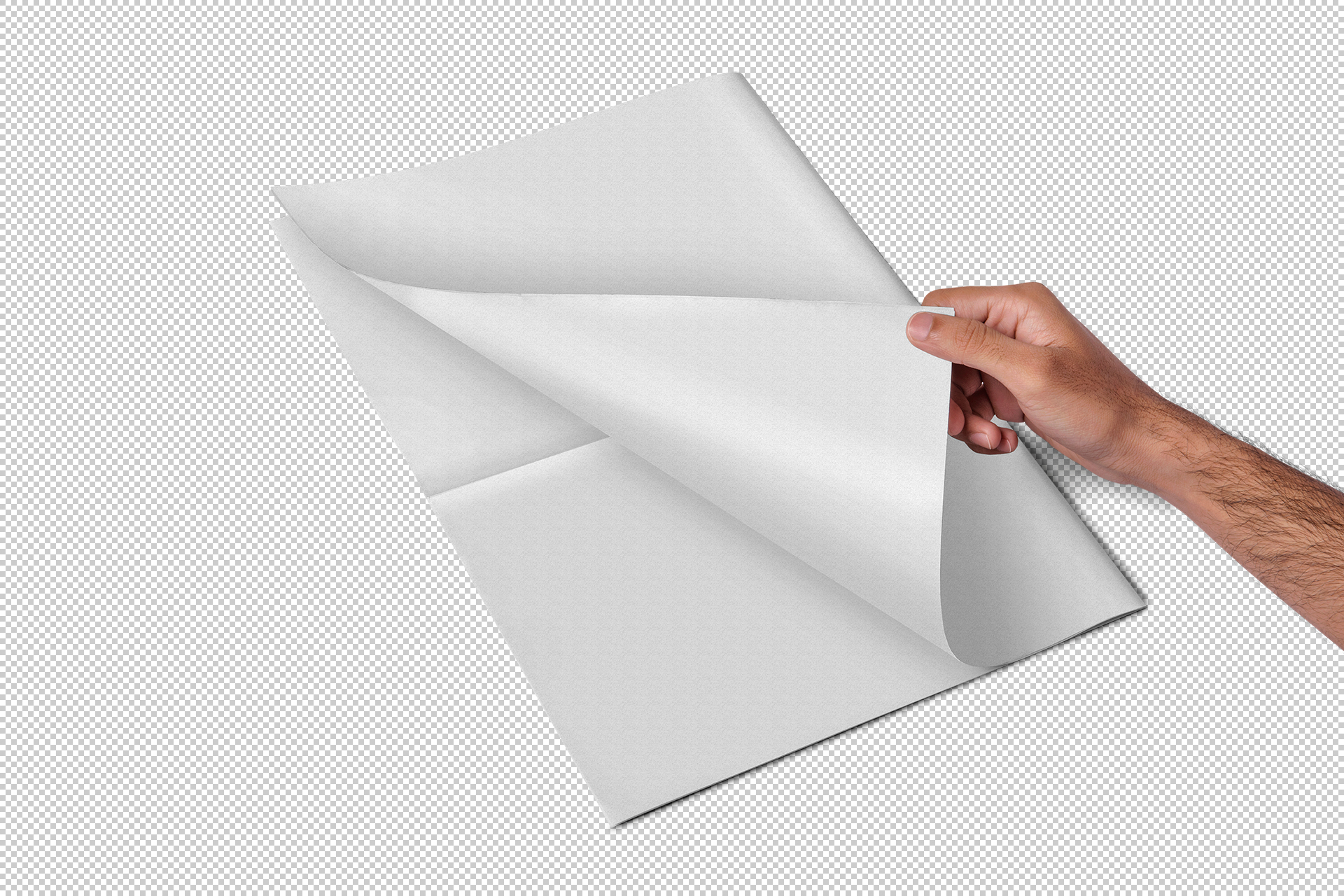 advertising mock-up