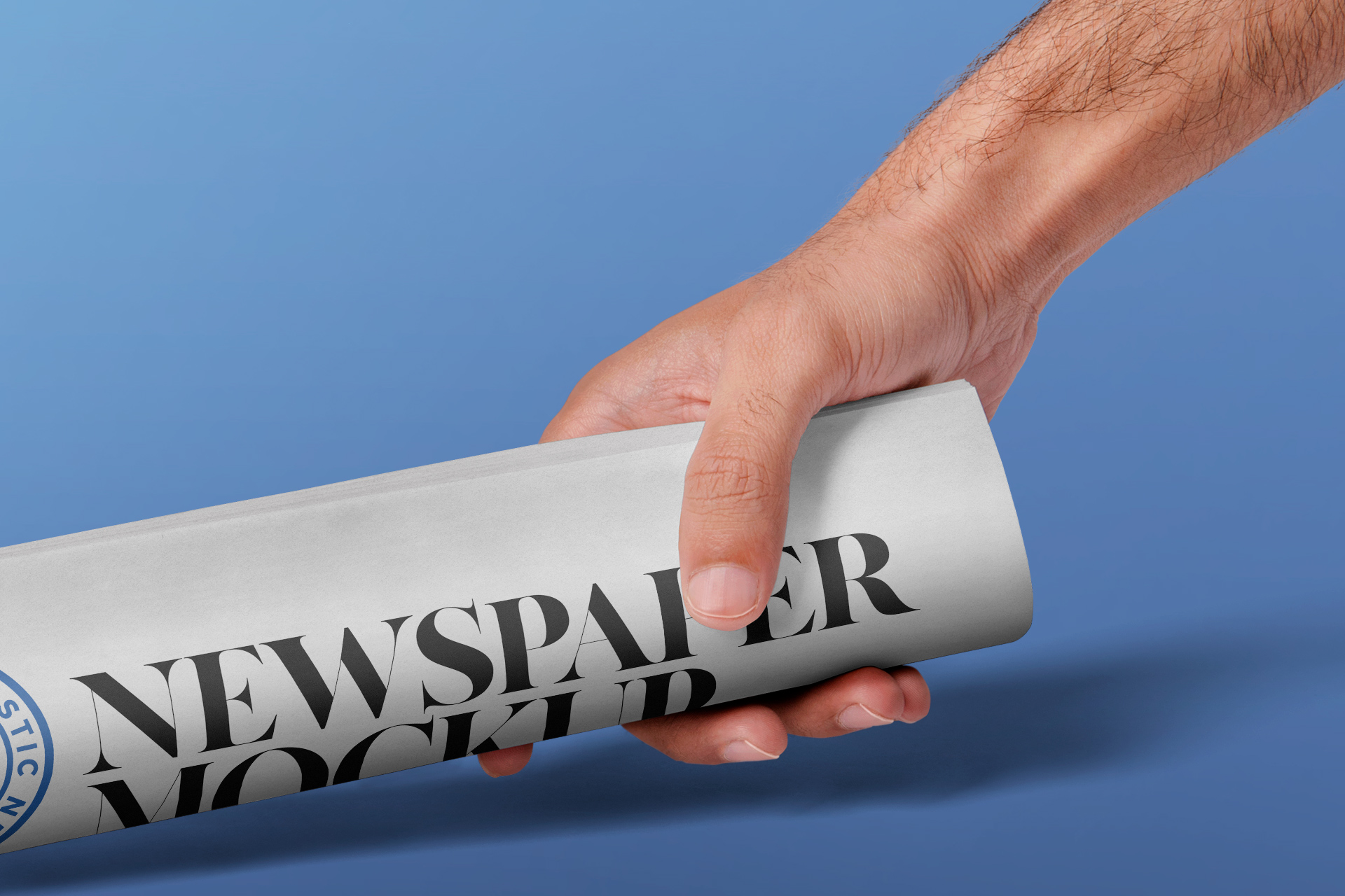 advertising mock-up