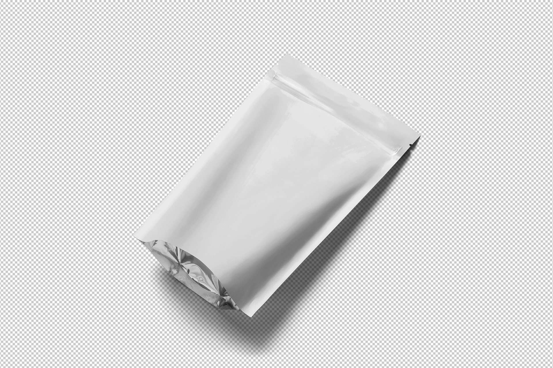 Paper Pouch Packaging Mockup Versatile Branding Display