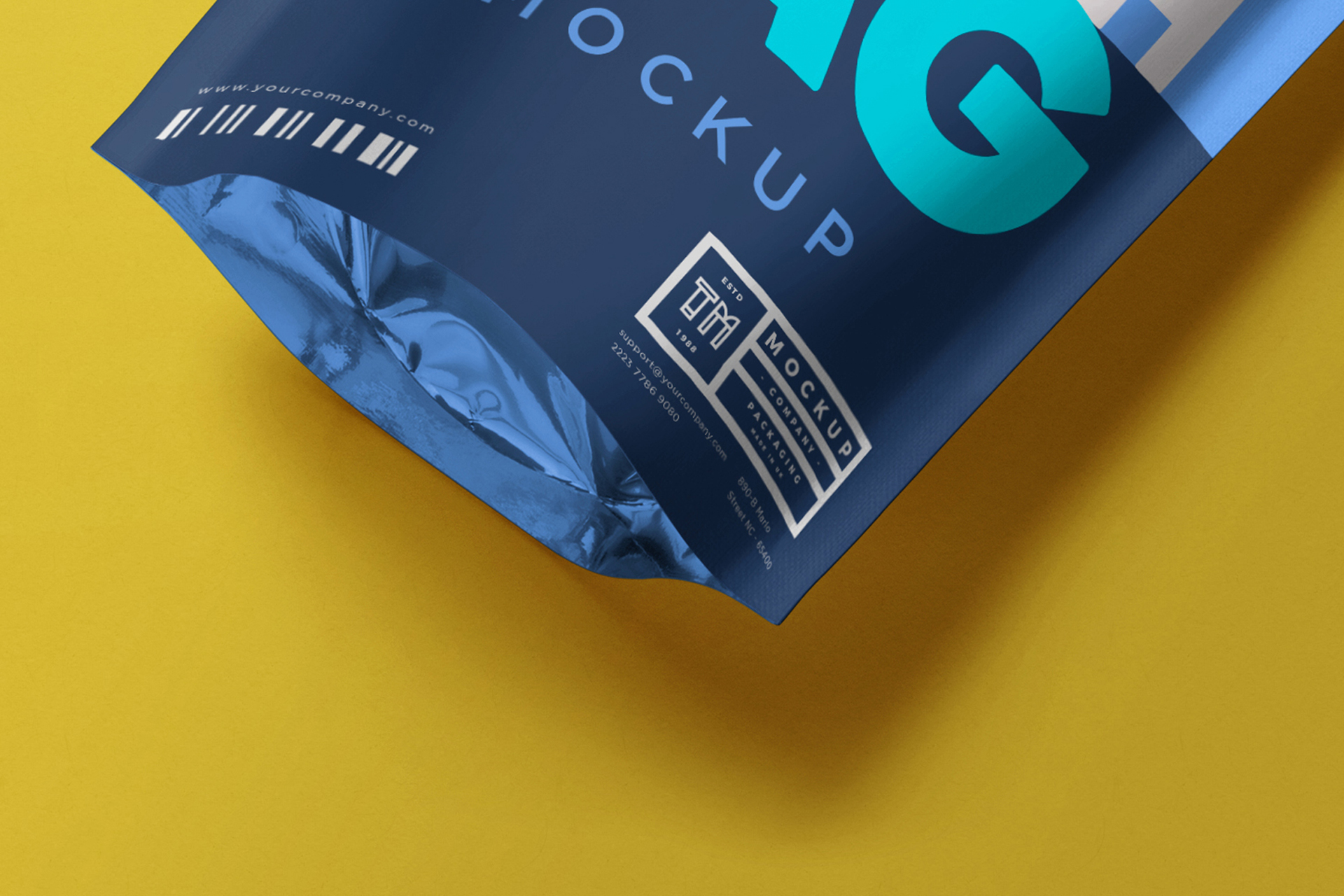coffee bag mockup