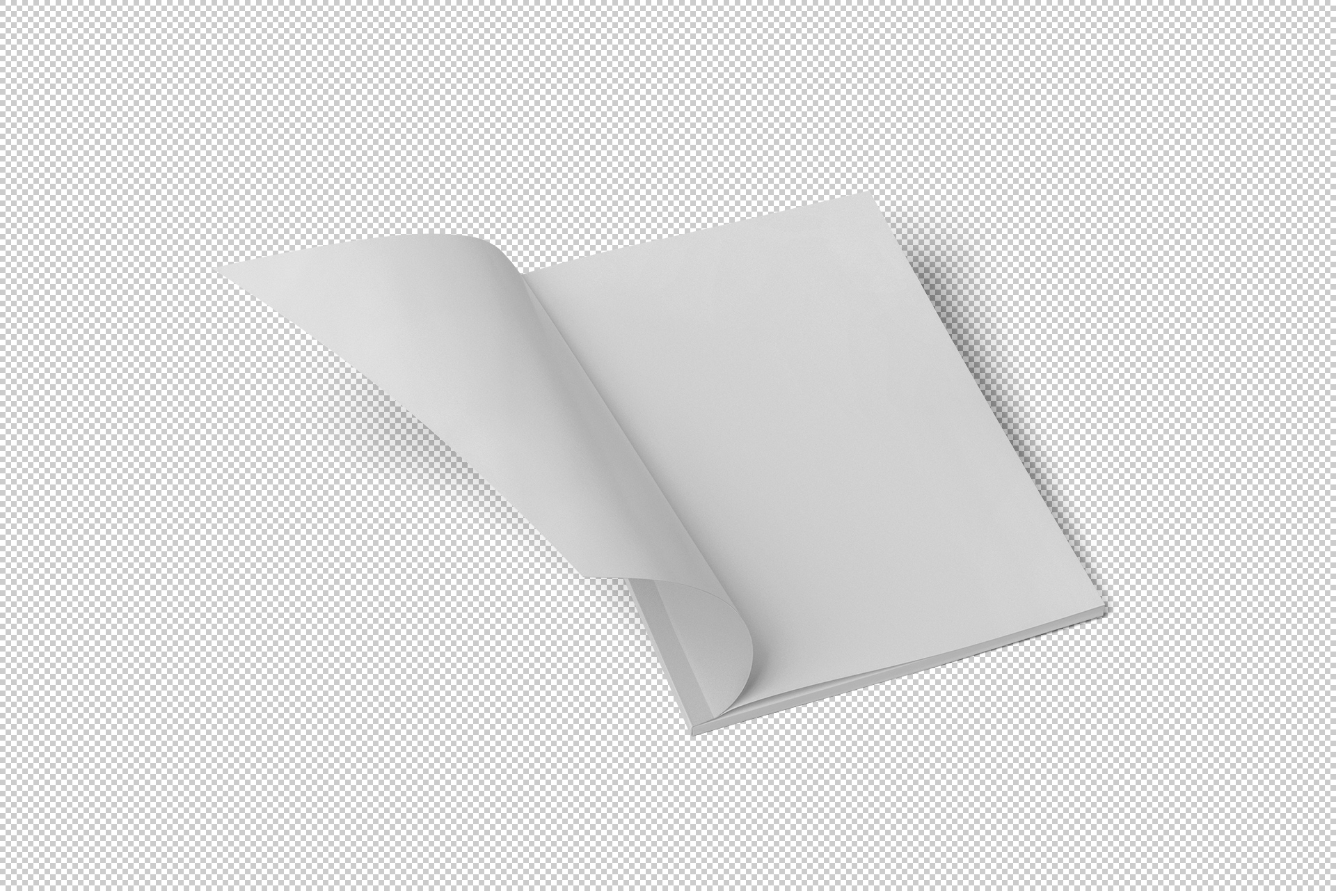 elegant magazine presentation