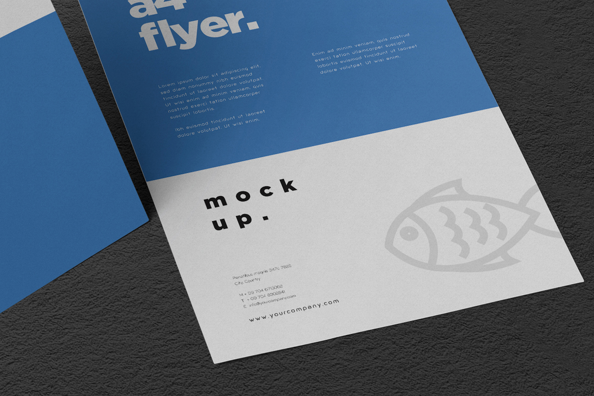 a4 advertising flyer