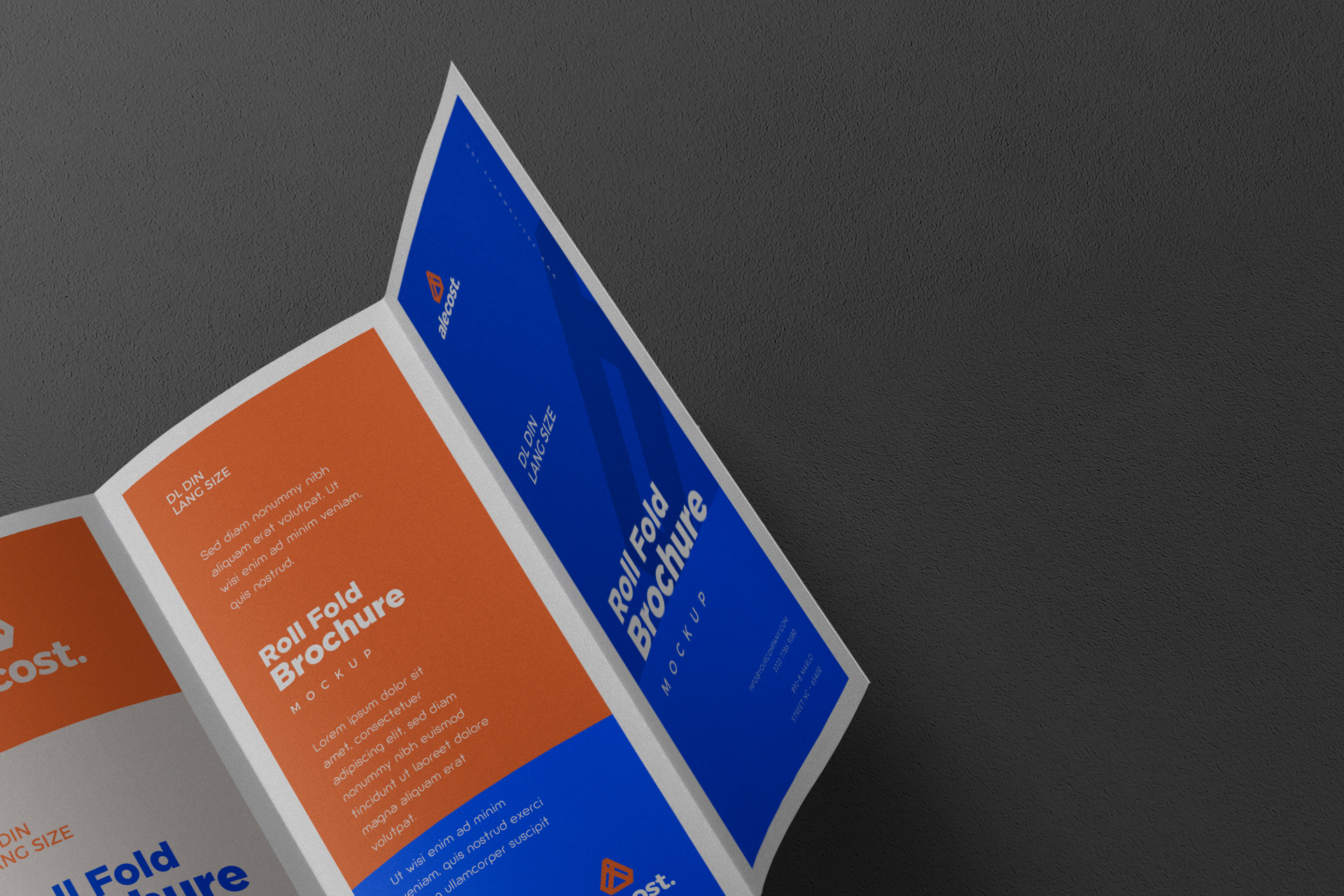 A4 branding mockup