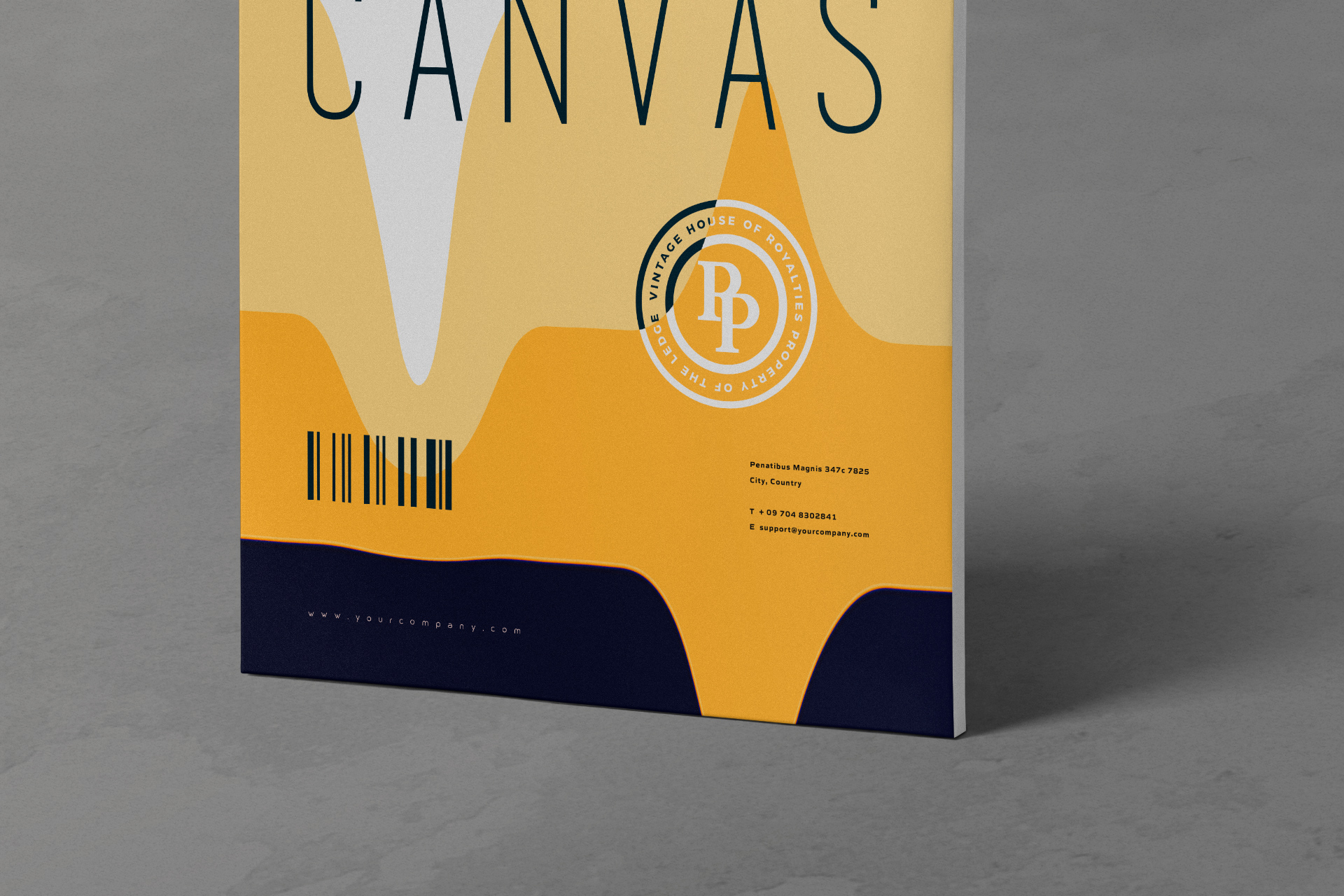 advertising display mockup