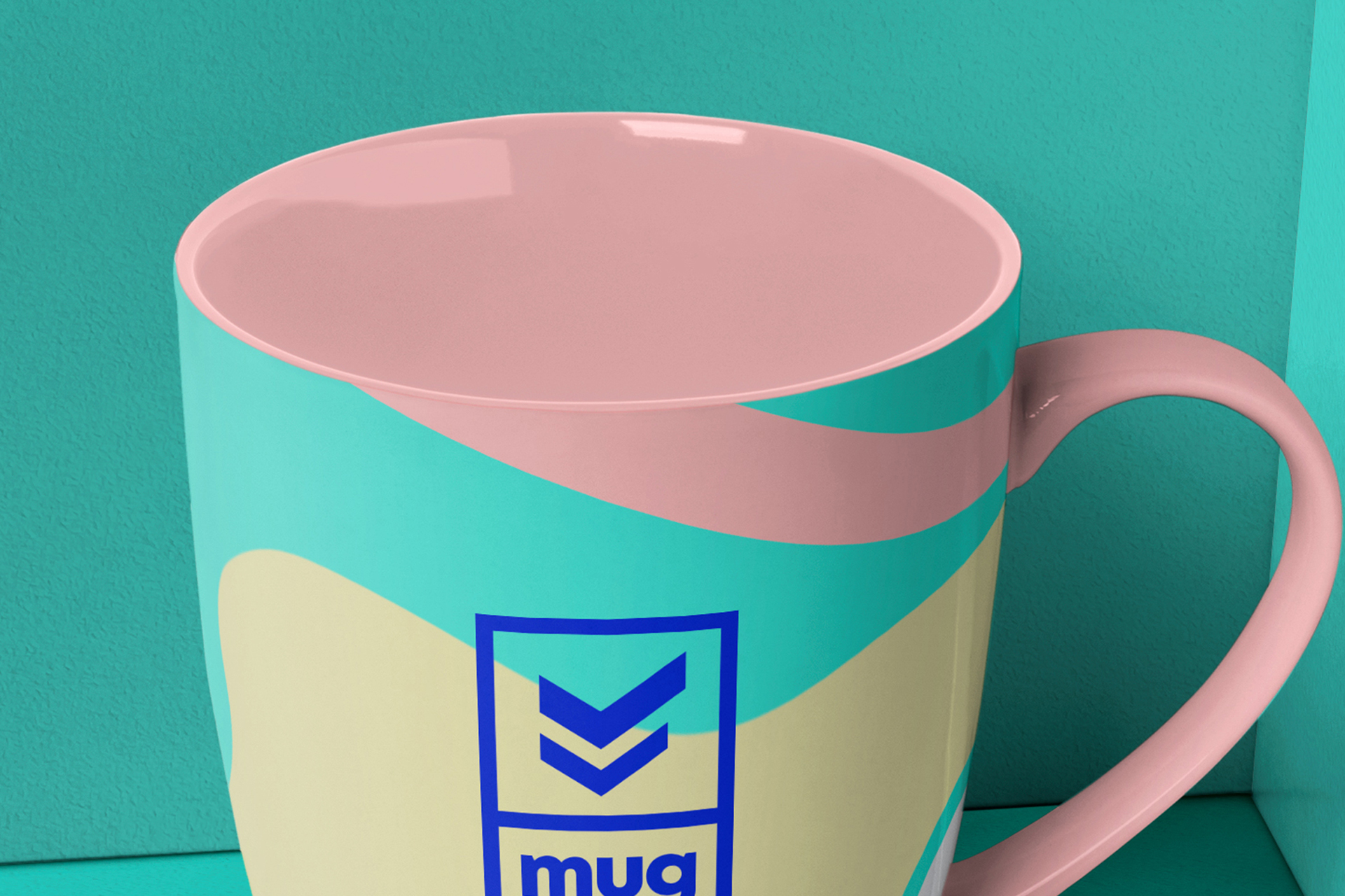 advertising cup mockup